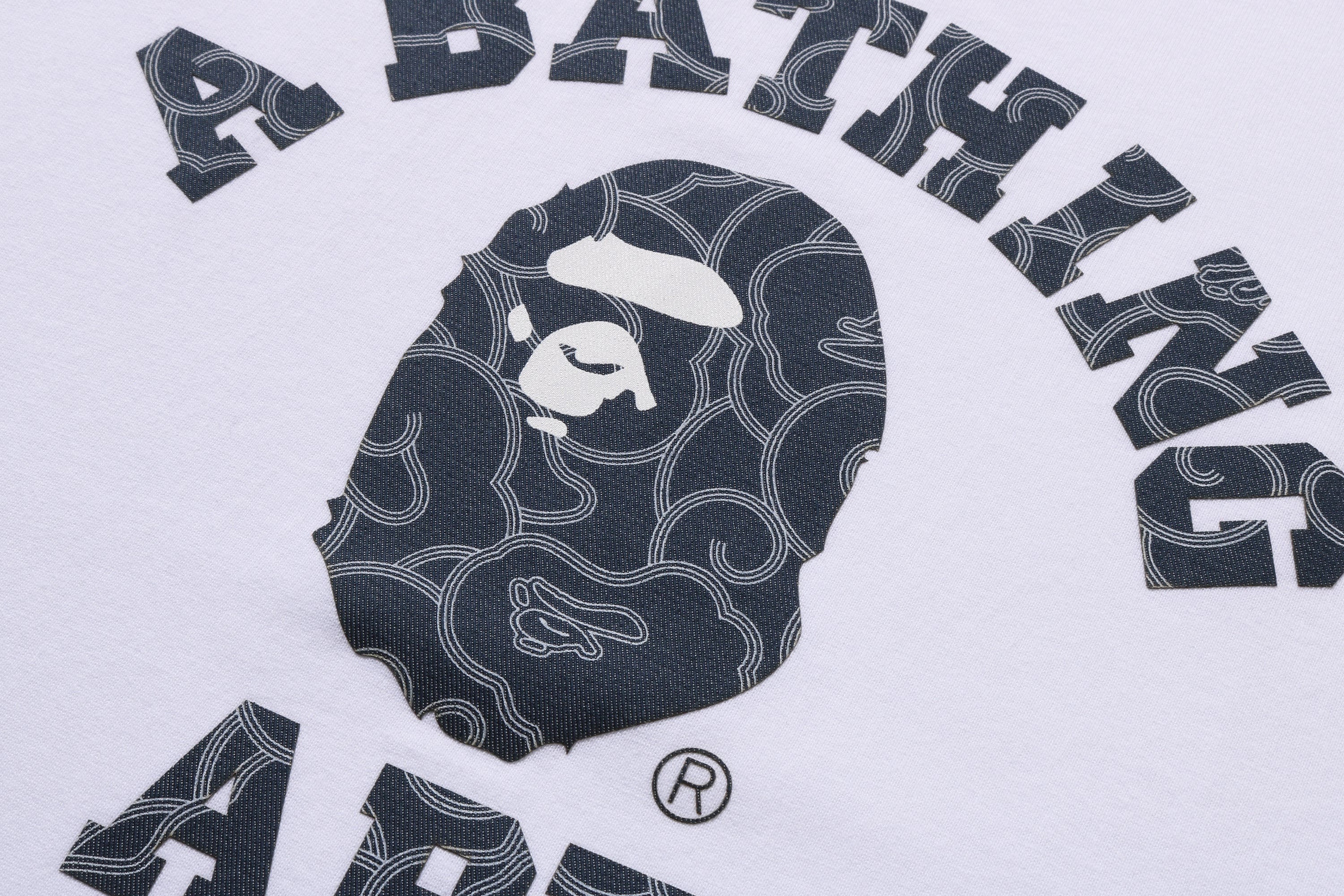 JAPANESE CLOUD CAMO COLLEGE TEE - Image 4
