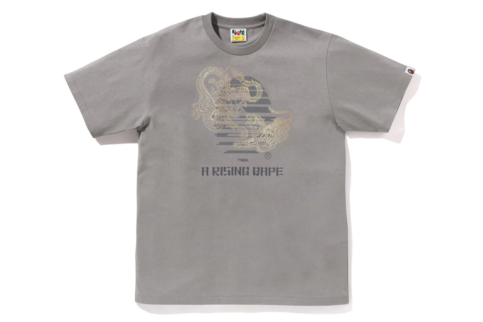 TIGER AND DRAGON APE HEAD TEE MENS