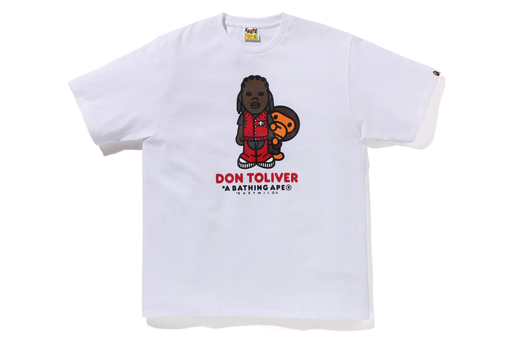 BAPE X CACTUS JACK X DON TOLIVER MILO TEE MENS - Image 5