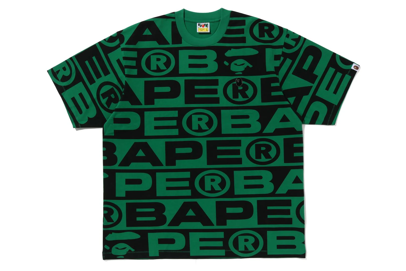 LUX SPORT PATTERN OVERSIZED TEE MENS