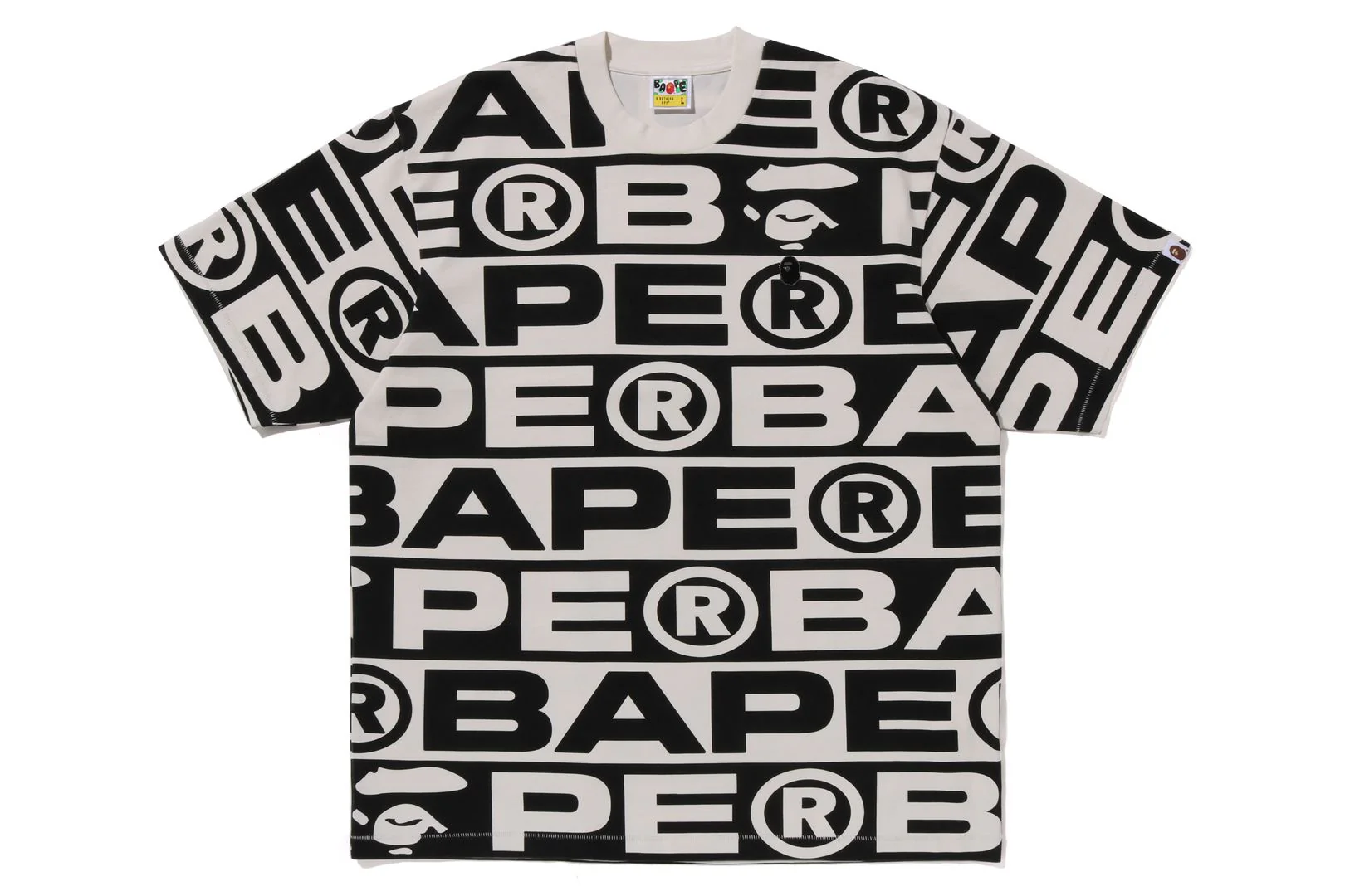 LUX SPORT PATTERN OVERSIZED TEE MENS - Image 4