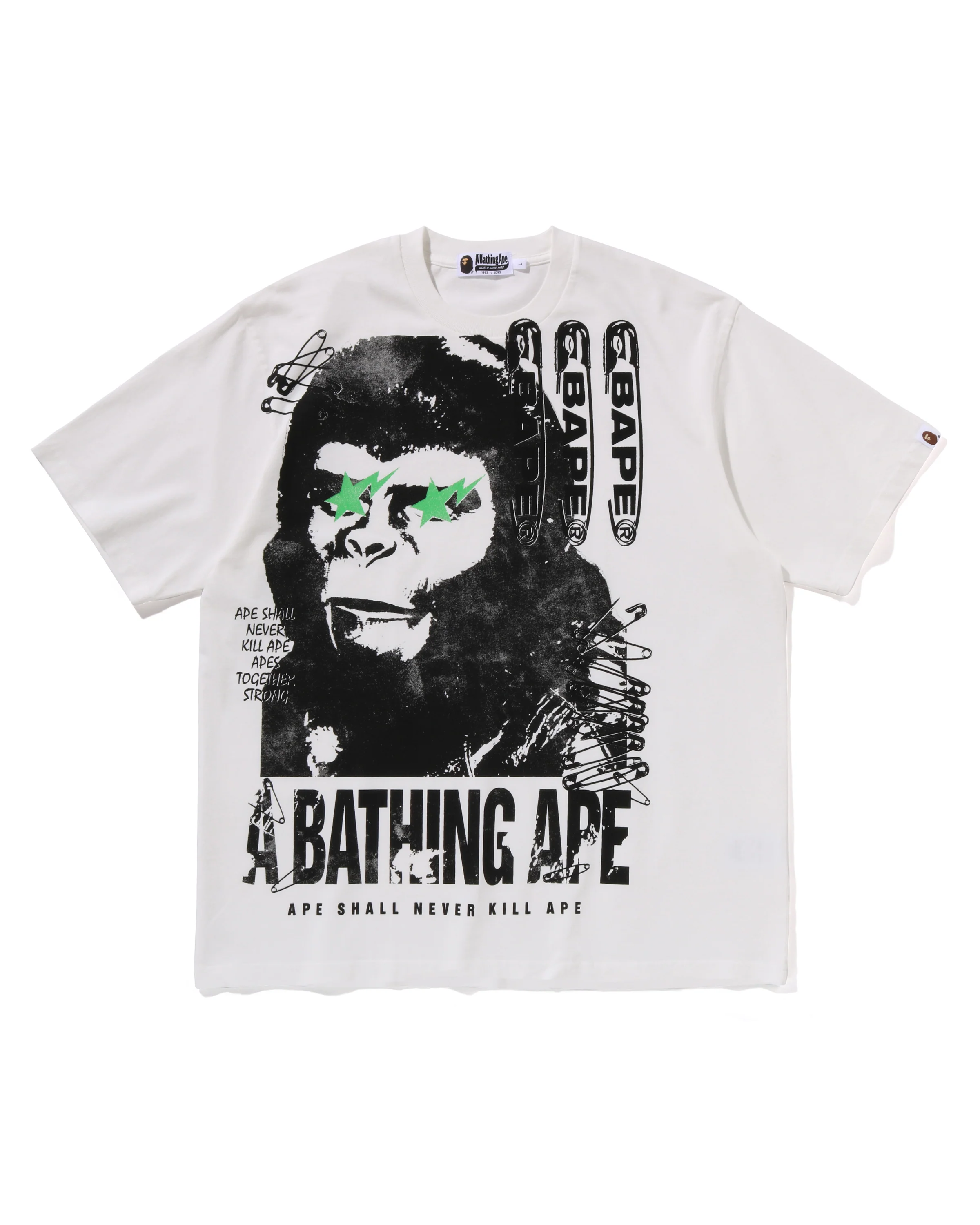 GARMENT DYE MULTI LOGO RELAXED FIT TEE - Image 3