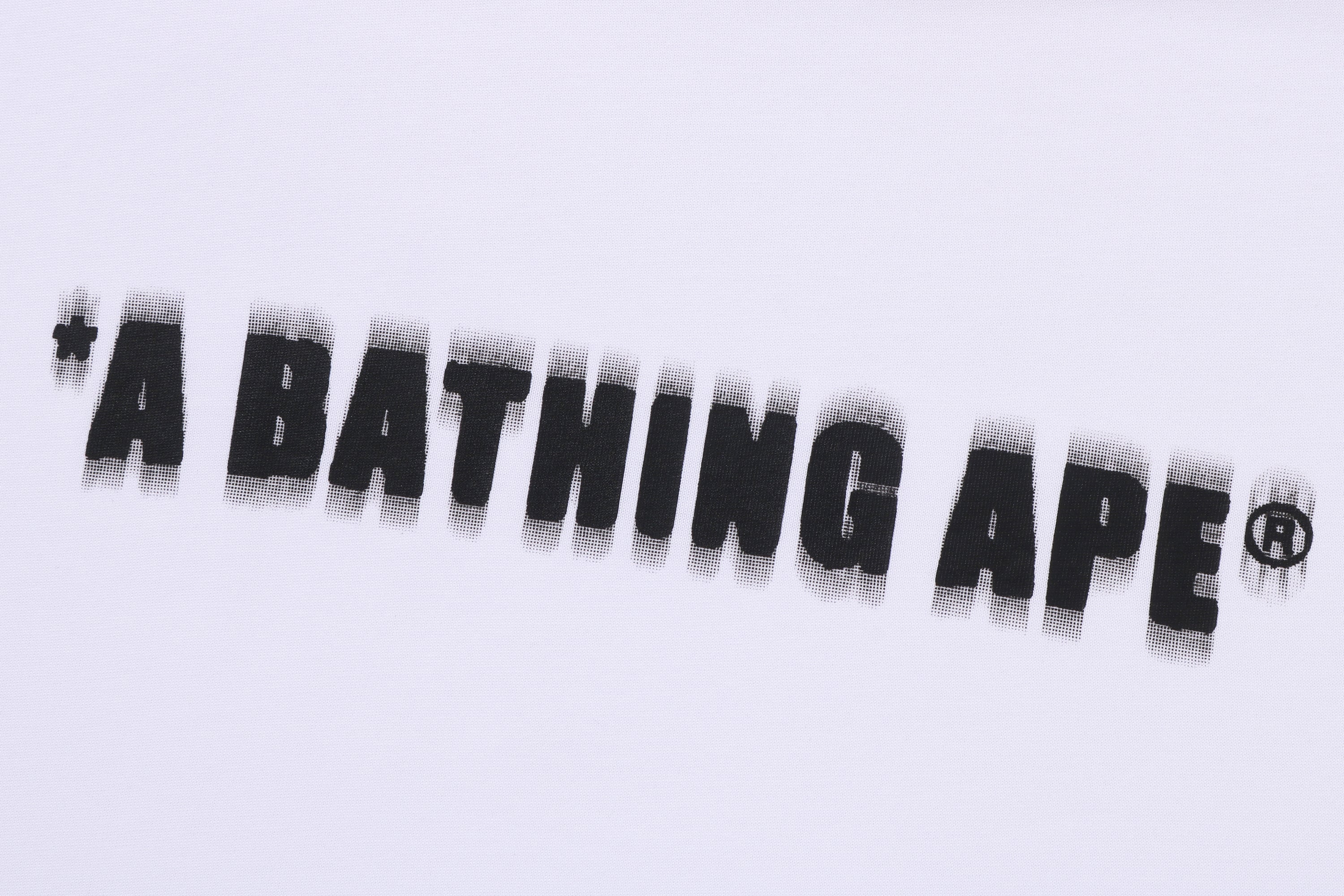 SPRAY PRINT BATHING APE LOGO RELAXED FIT TEE - Image 3