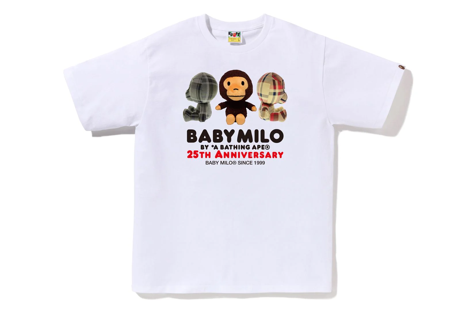 BABY MILO 25TH ANNIV. PLUSH DOLL TEE MENS - Image 2