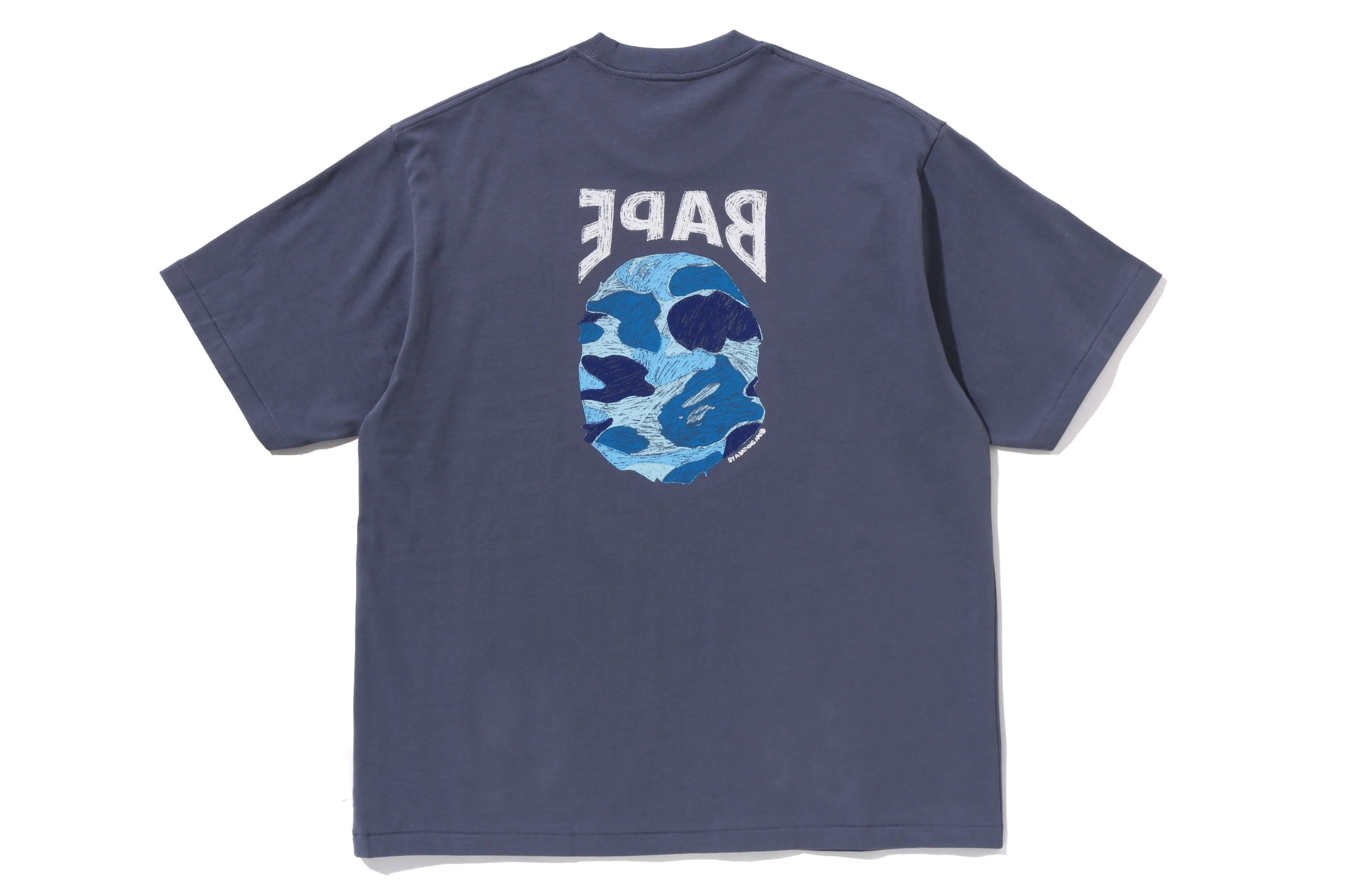 ABC CAMO HAND DRAW APE HEAD RELAXED FIT TEE MENS - Image 6
