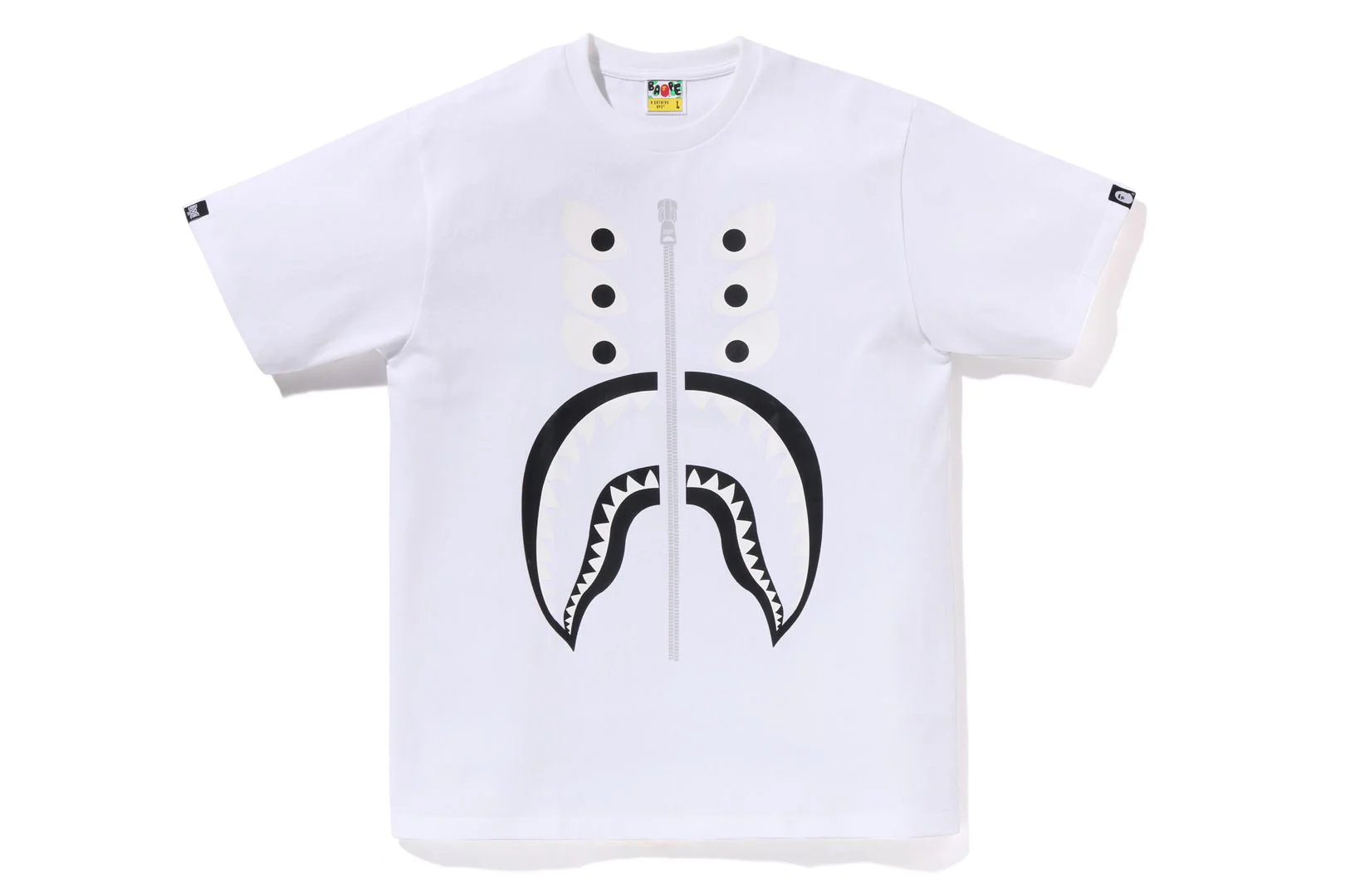 BAPE X BOUNTY HUNTER - MAD SHARK TEE MENS - Image 7