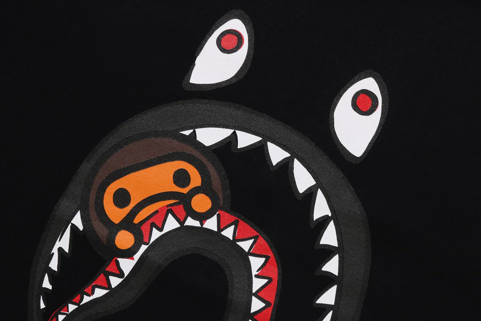 BAPE X JOSHUA VIDES - MILO SHARK TEE MENS - Image 3