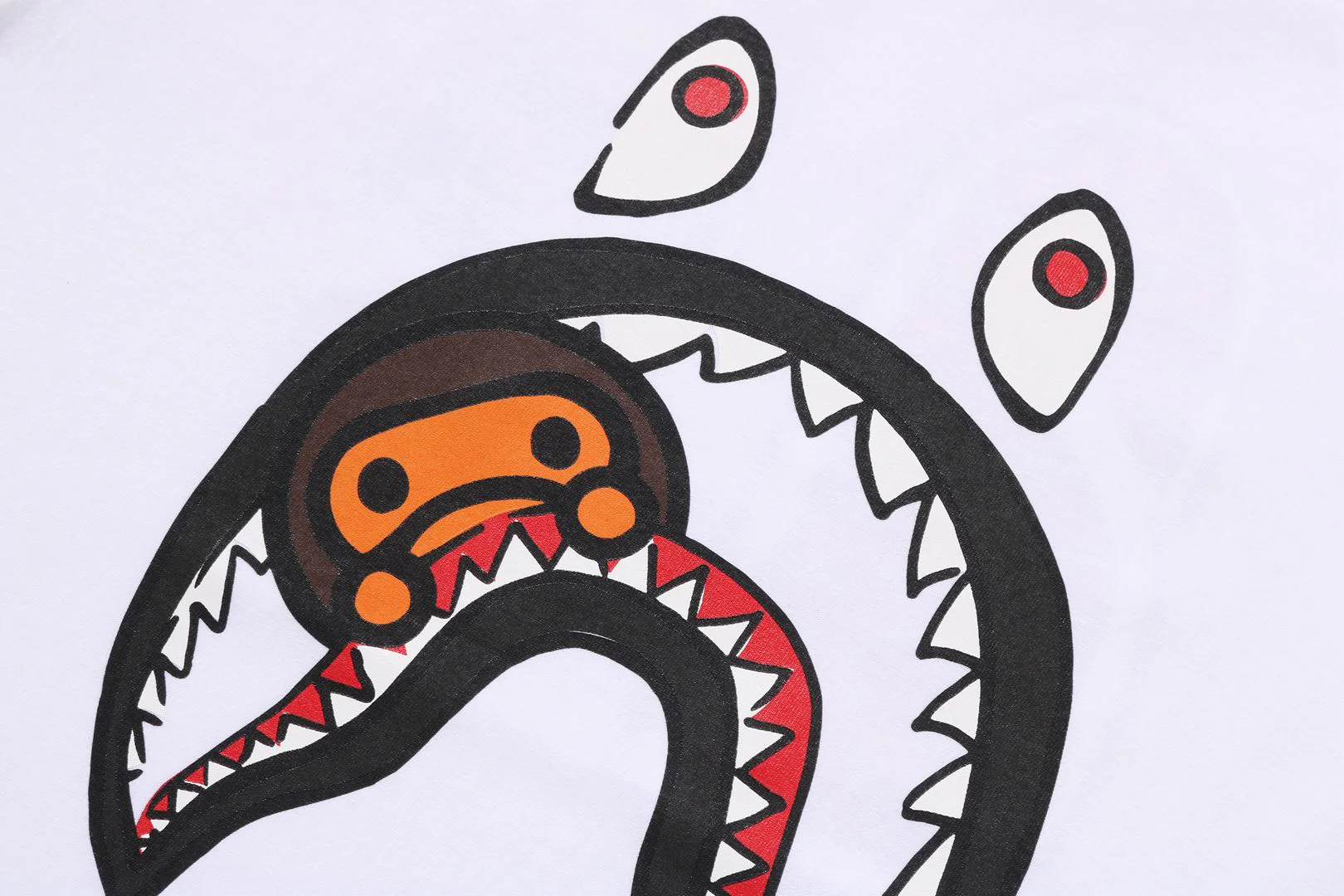 BAPE X JOSHUA VIDES - MILO SHARK TEE MENS - Image 8