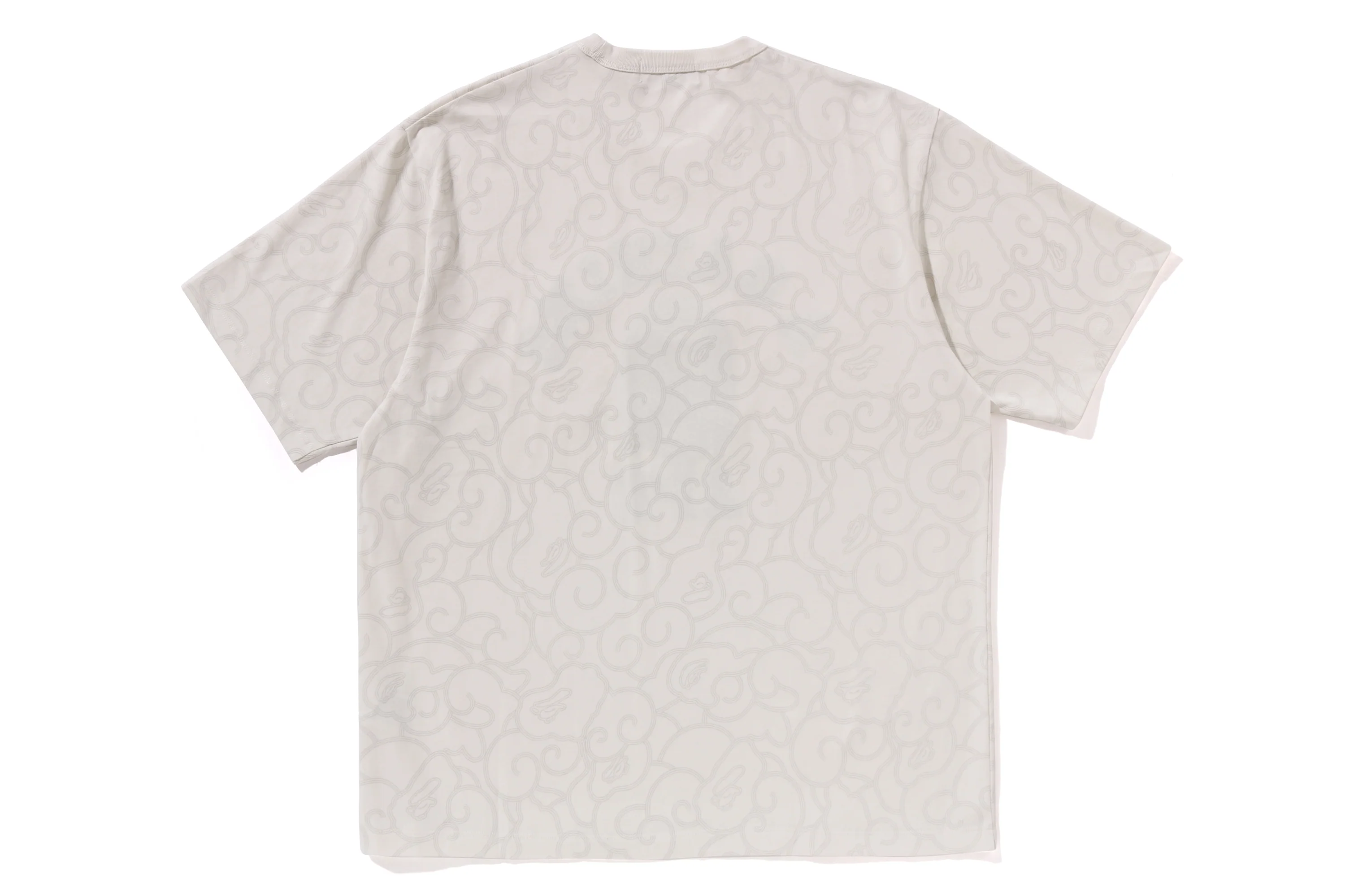 WASHED CLOUD CAMO COLLEGE RELAXED FIT TEE - Image 2