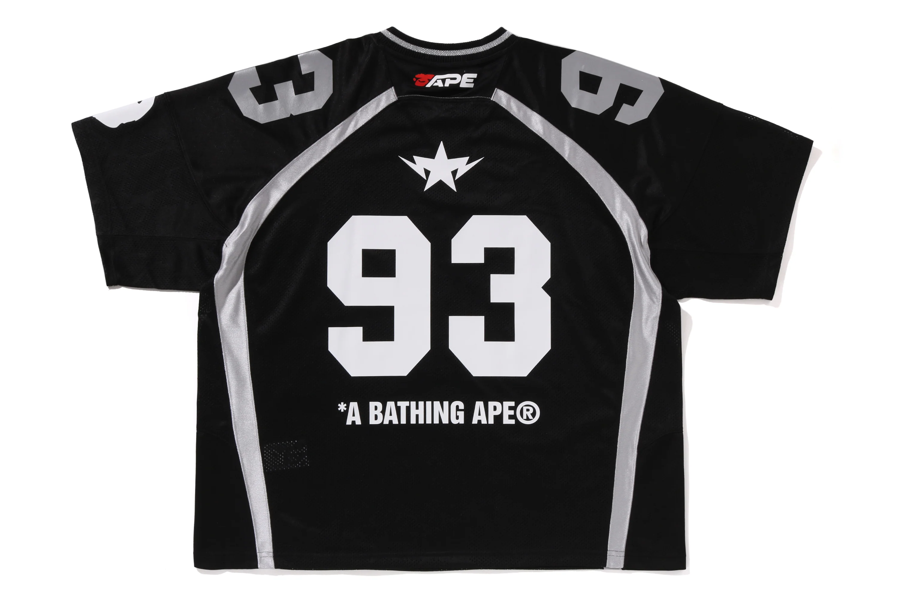 LINE CAMO JACQUARD RELAXED FIT FOOTBALL JERSEY - Image 2