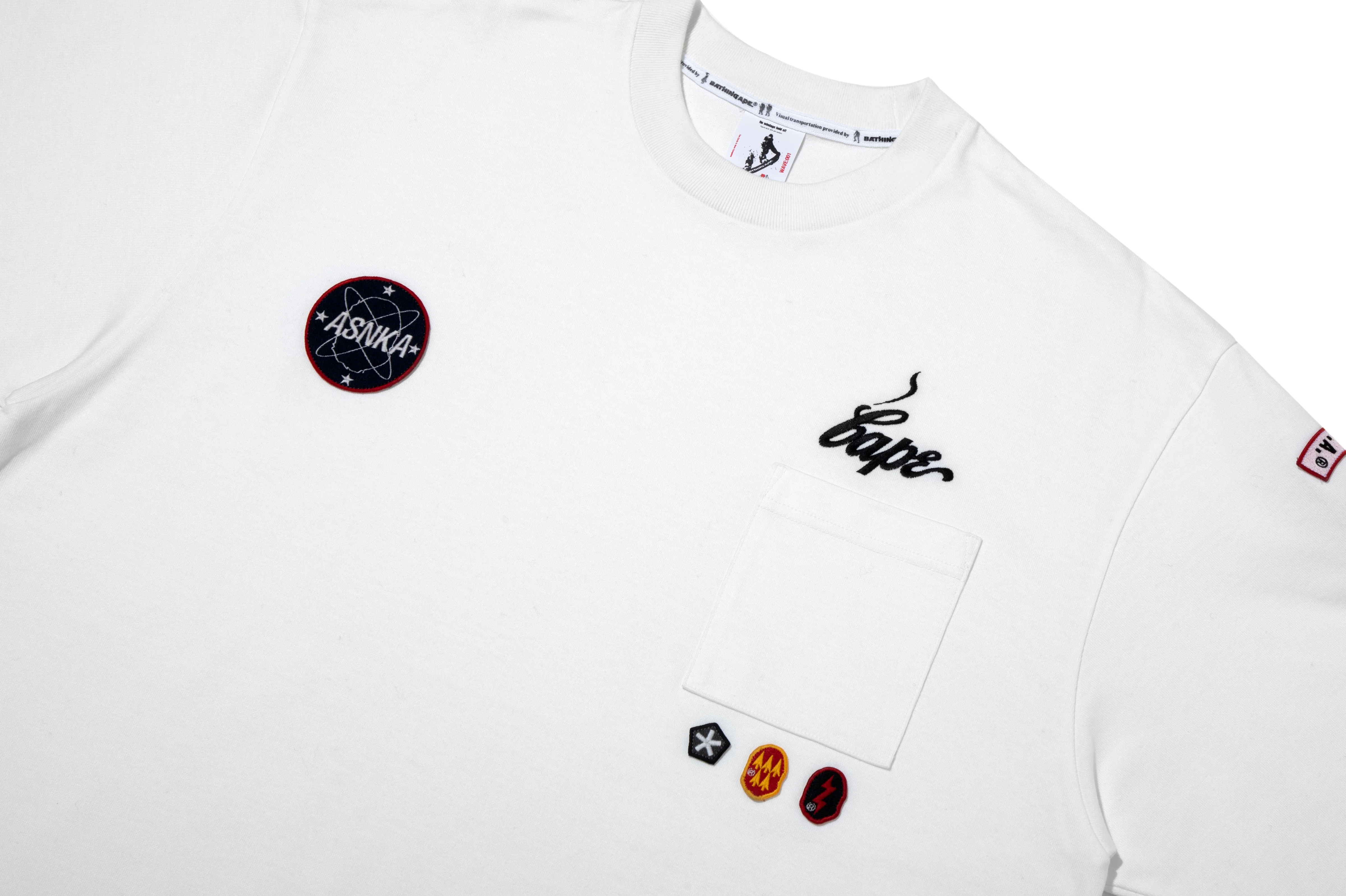 BAPE BY KAZUKI KURAISHI MULTI PATCH MILITARY TEE - Image 10