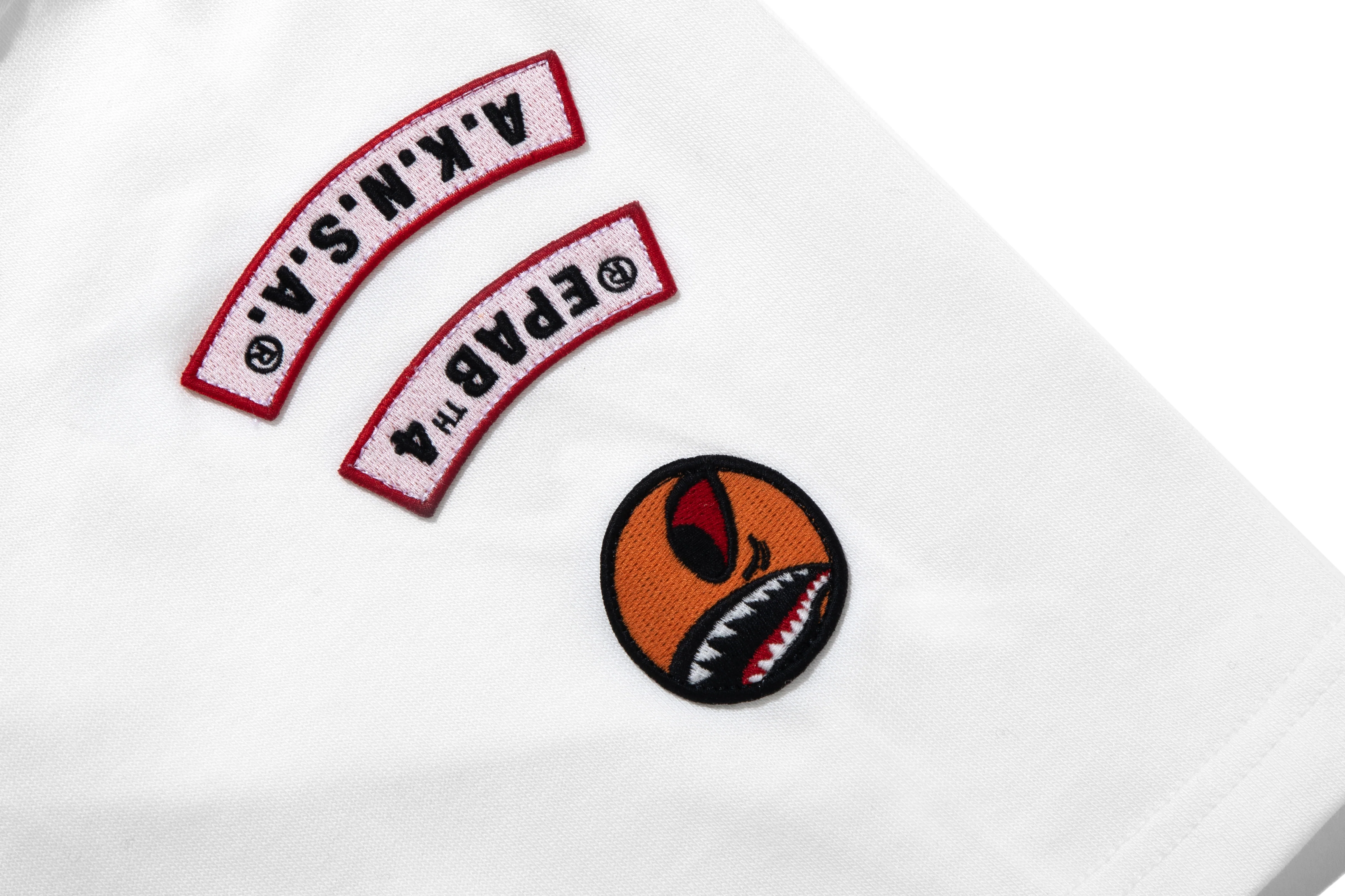 BAPE BY KAZUKI KURAISHI MULTI PATCH MILITARY TEE - Image 12
