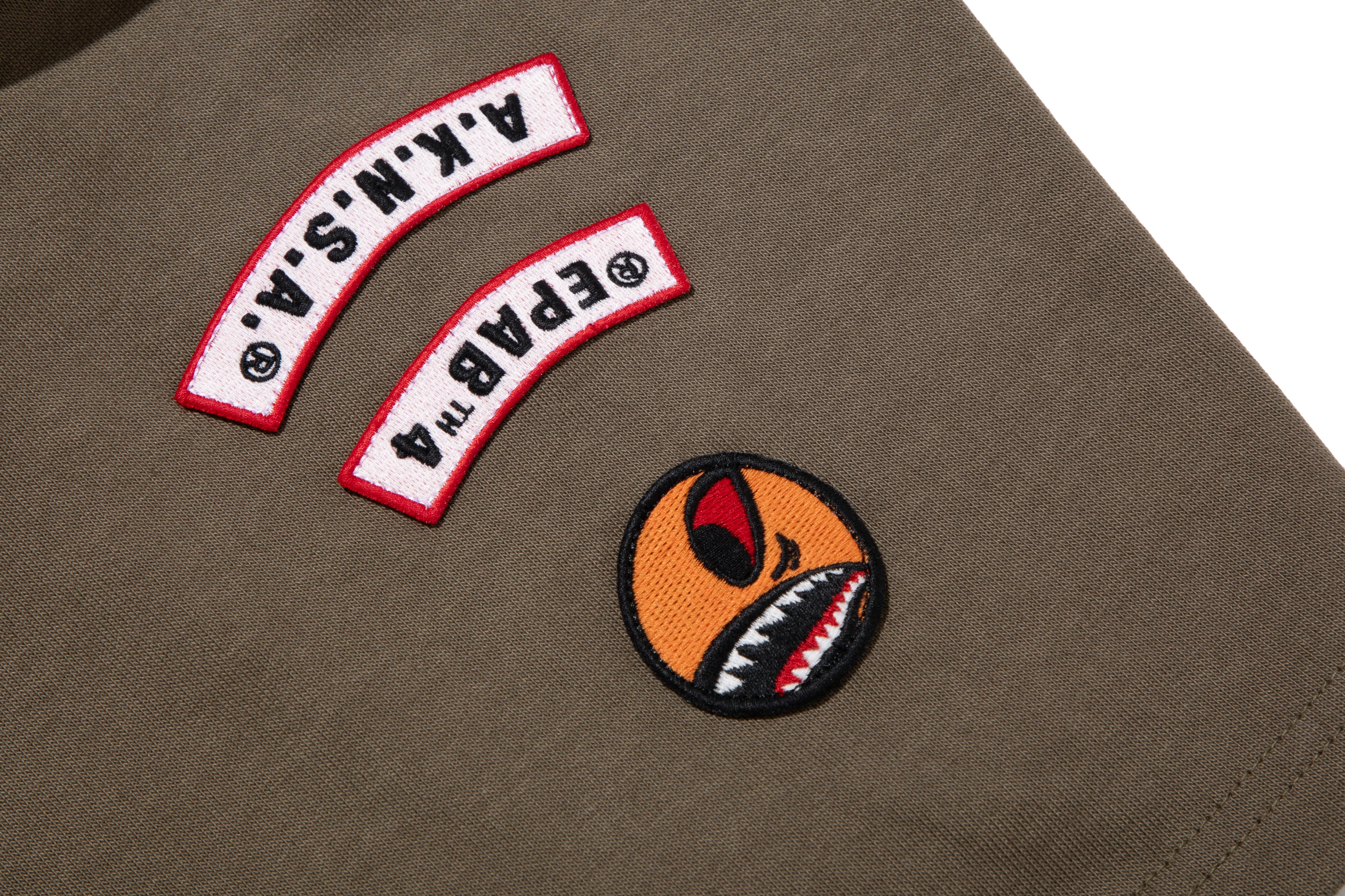 BAPE BY KAZUKI KURAISHI MULTI PATCH MILITARY TEE - Image 8
