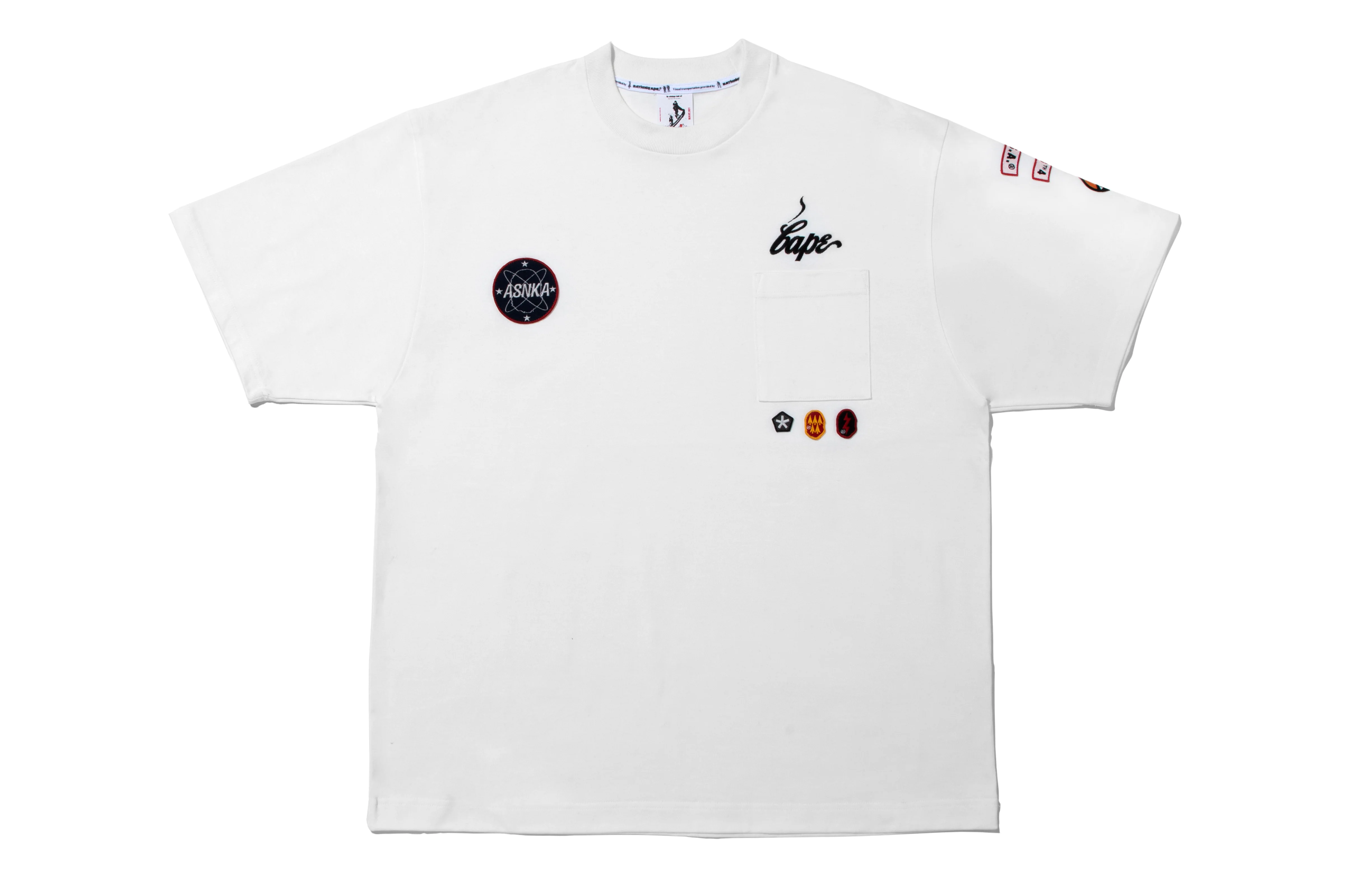 BAPE BY KAZUKI KURAISHI MULTI PATCH MILITARY TEE - Image 9
