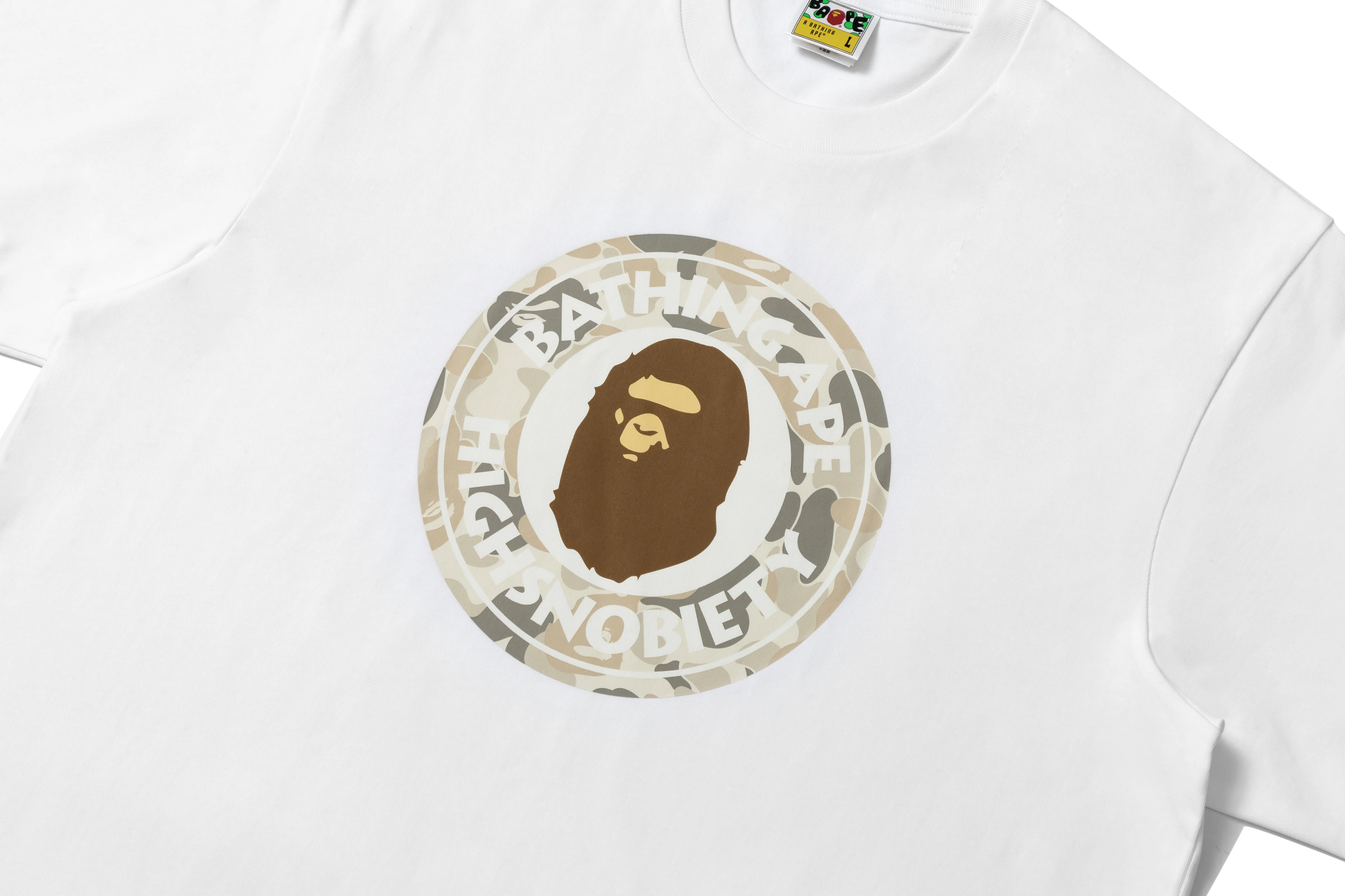 BAPE X HIGHSNOBIETY CAMO BUSY WORKS RELAXED FIT TEE - Image 2