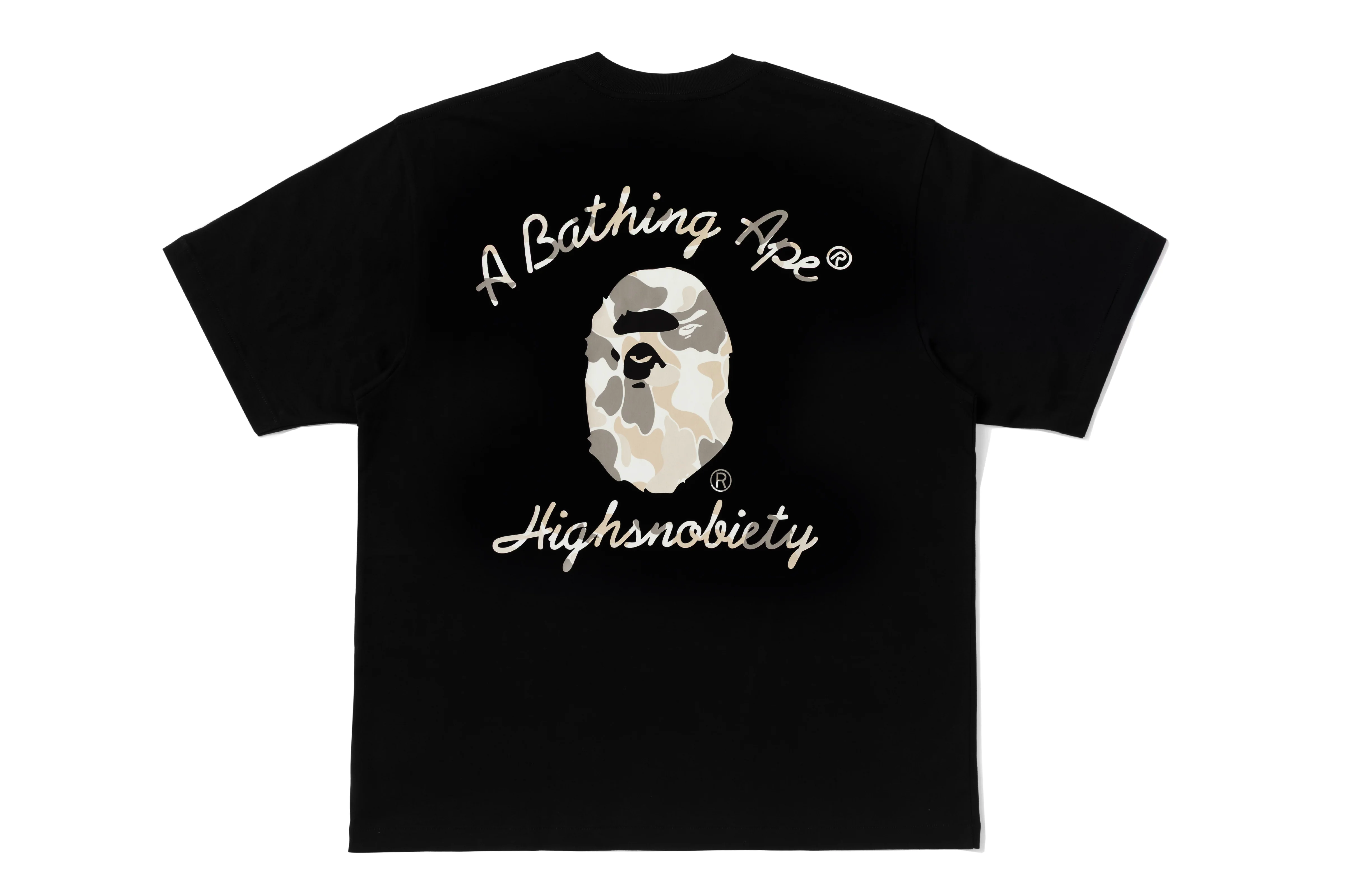 BAPE X HIGHSNOBIETY MULTI LOGO RELAXED FIT TEE - Image 4