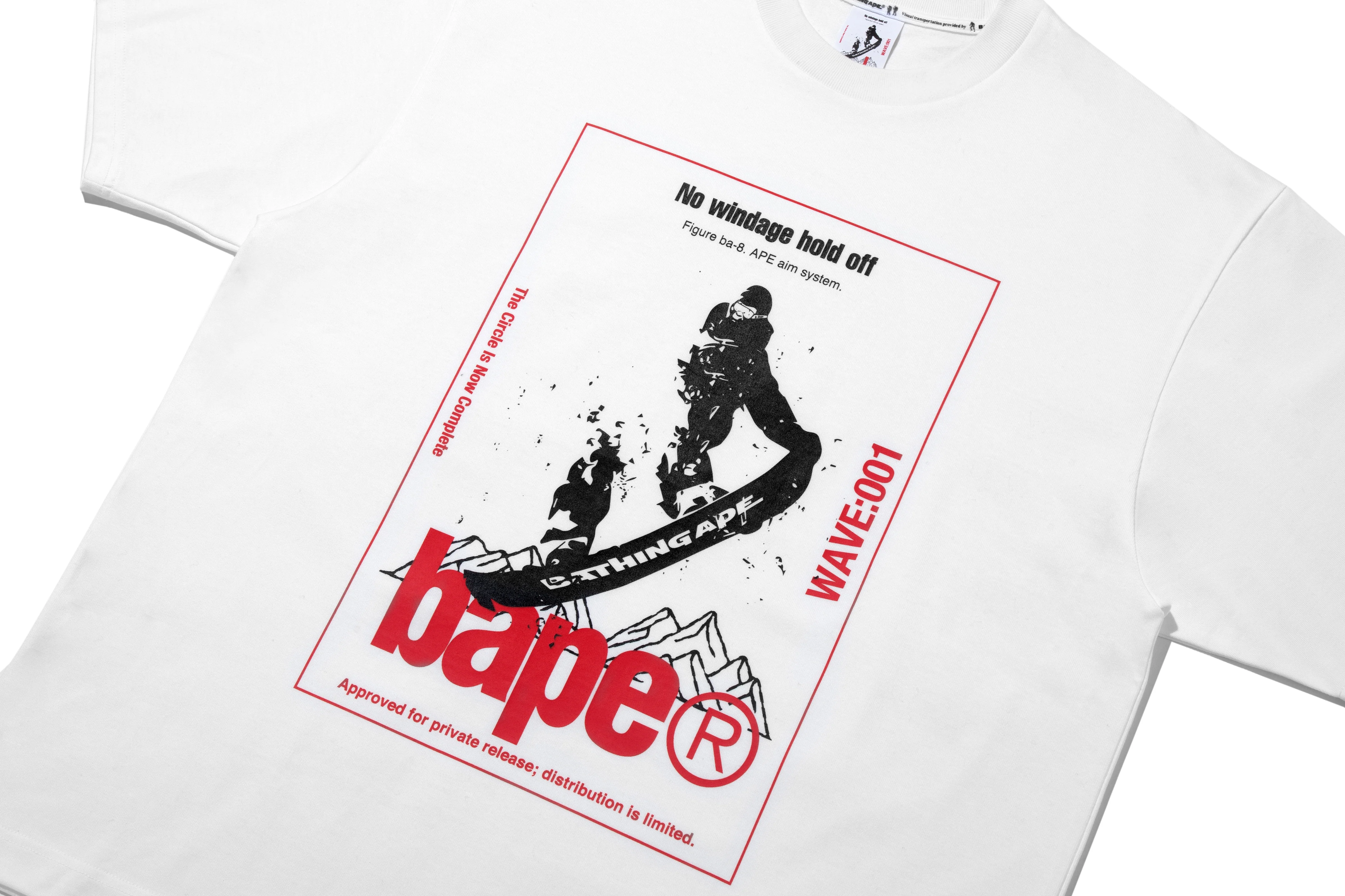 BAPE BY KAZUKI KURAISHI SKATE RELAXED FIT TEE - Image 5