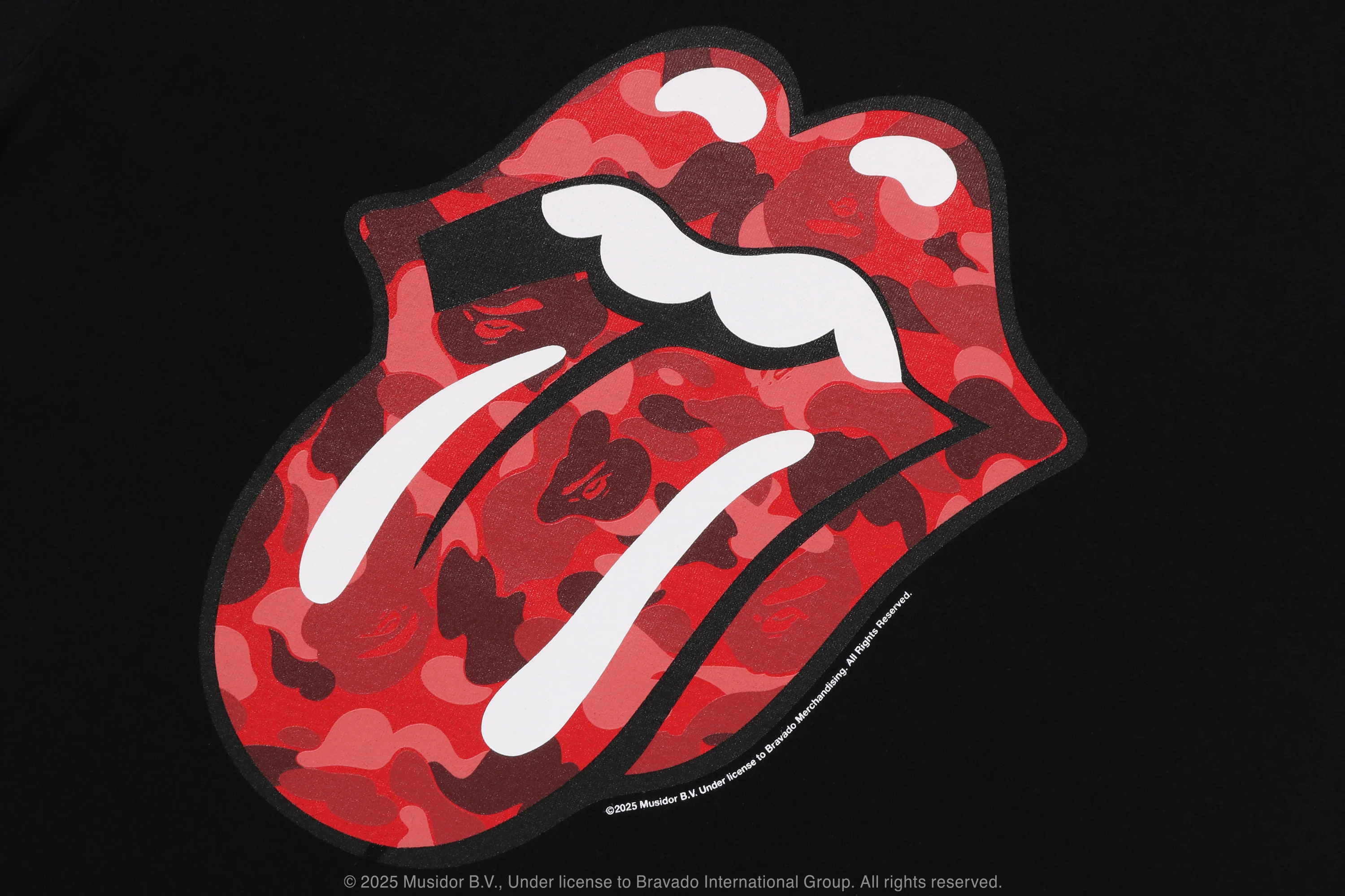 BAPE X ROLLING STONES - TEE - Image 3