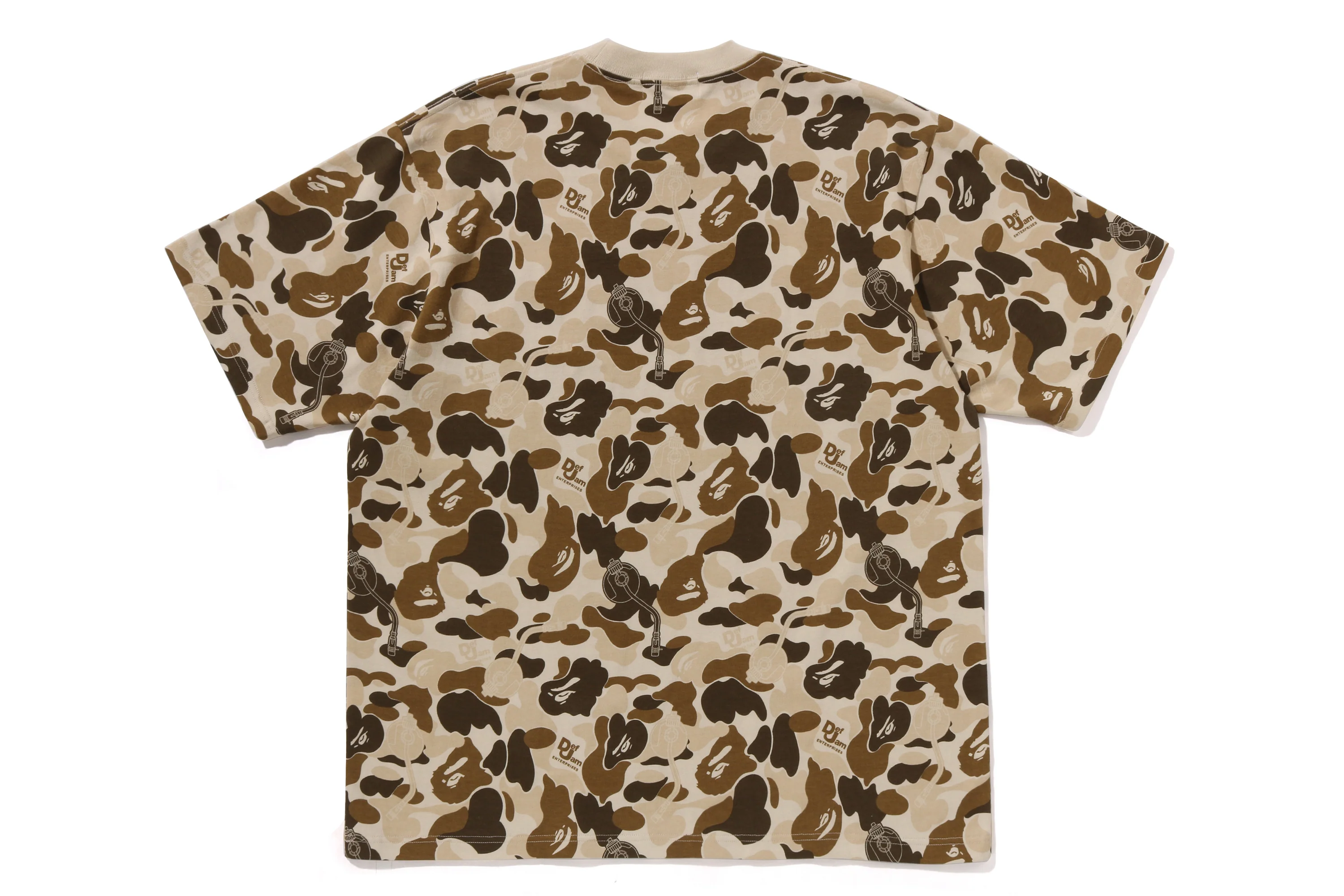 BAPE X DEF JAM CAMO RELAXED FIT TEE - Image 5