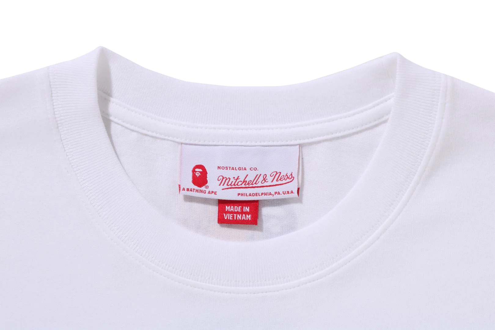 BAPE X M&N NBA - NEW JERSEY NETS TEE - Image 12