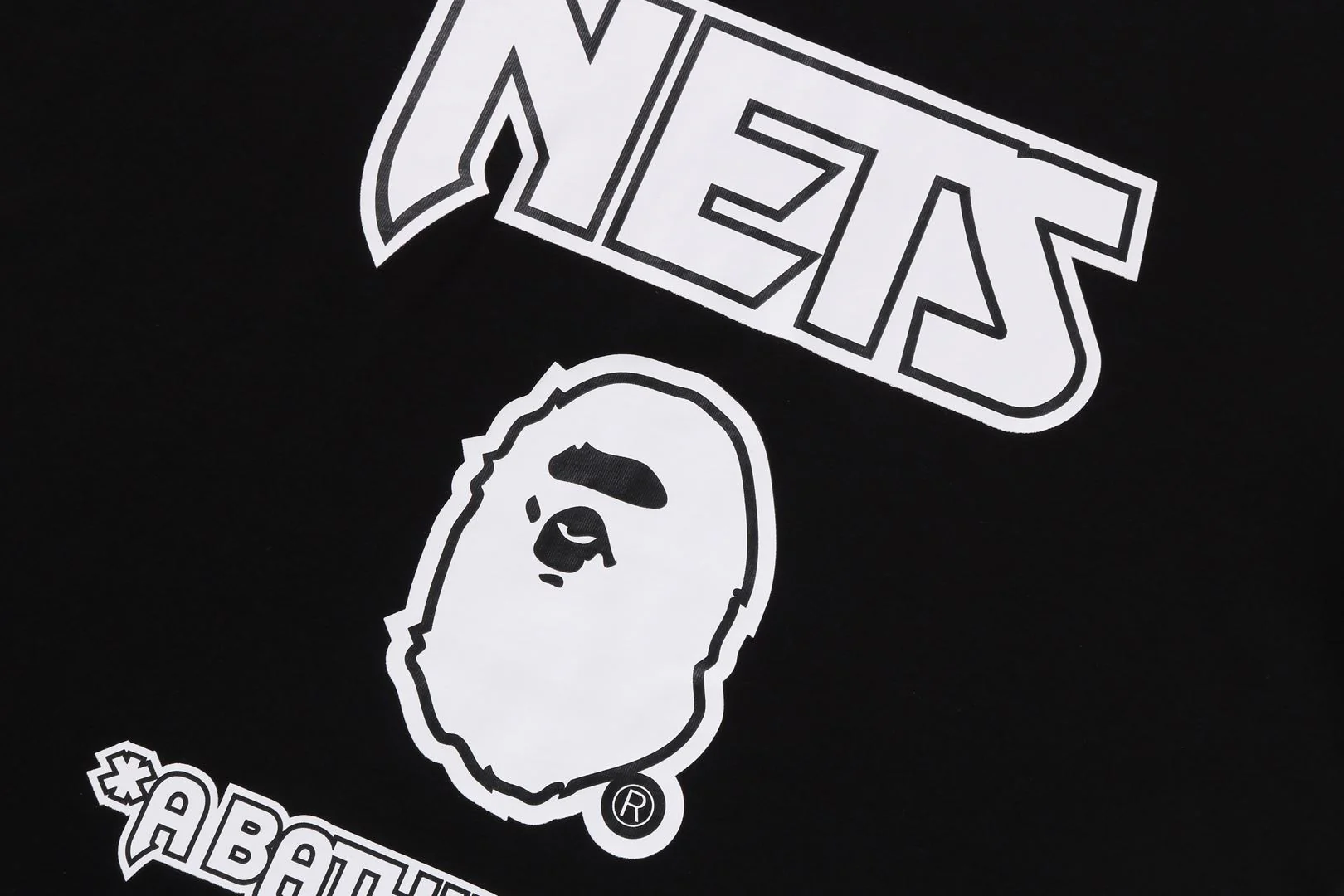 BAPE X M&N NBA - NEW JERSEY NETS TEE - Image 3
