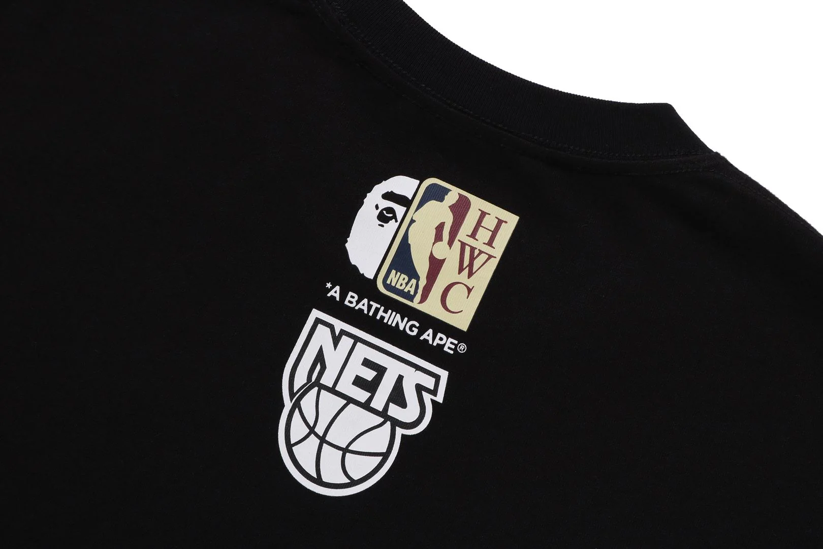 BAPE X M&N NBA - NEW JERSEY NETS TEE - Image 4