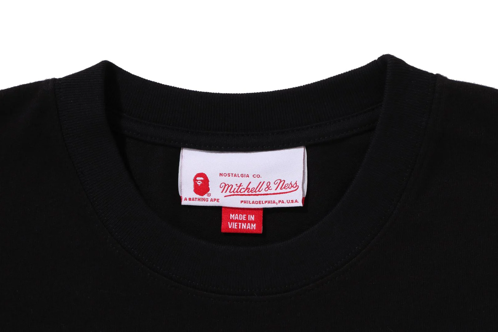 BAPE X M&N NBA - NEW JERSEY NETS TEE - Image 6