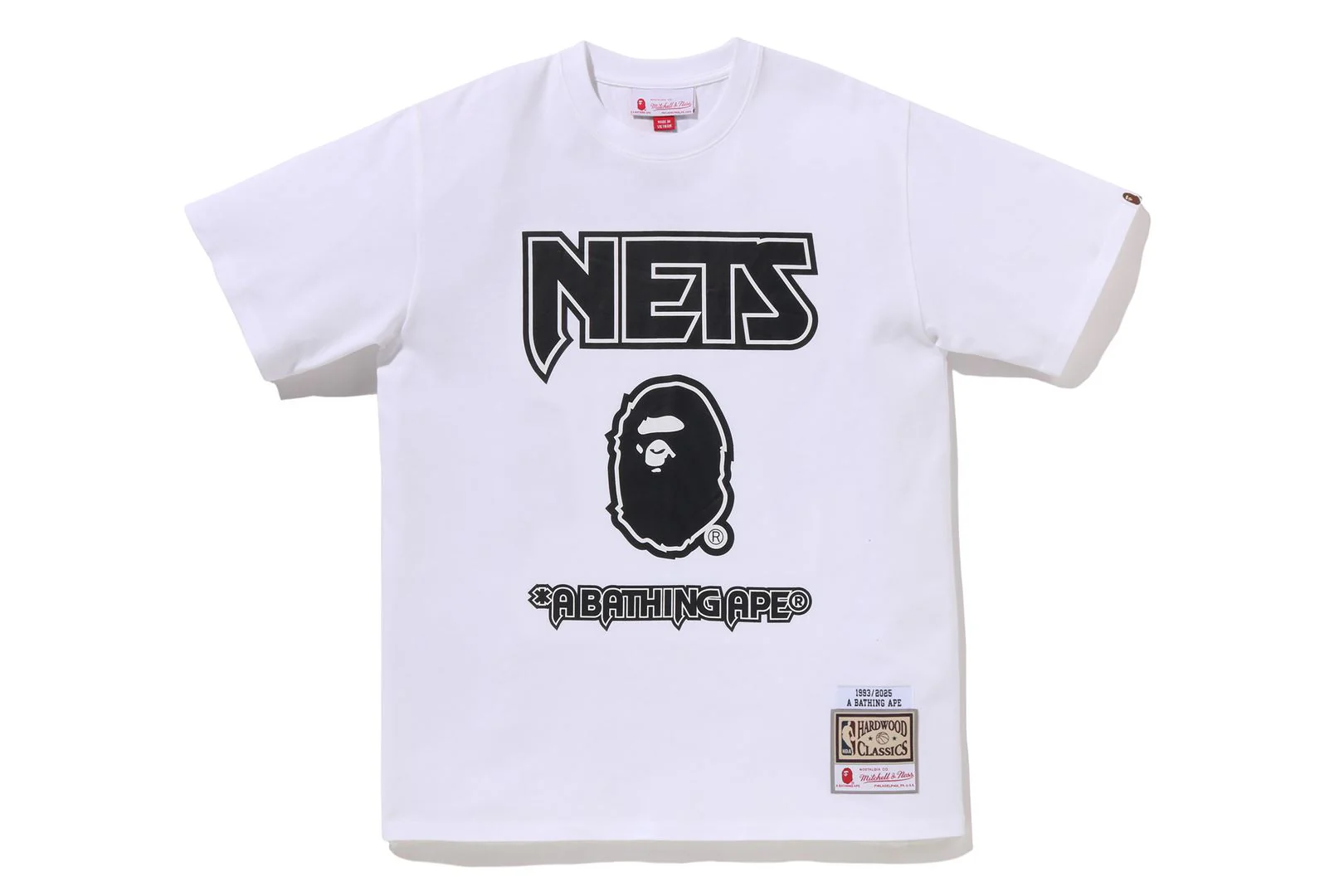BAPE X M&N NBA - NEW JERSEY NETS TEE - Image 7