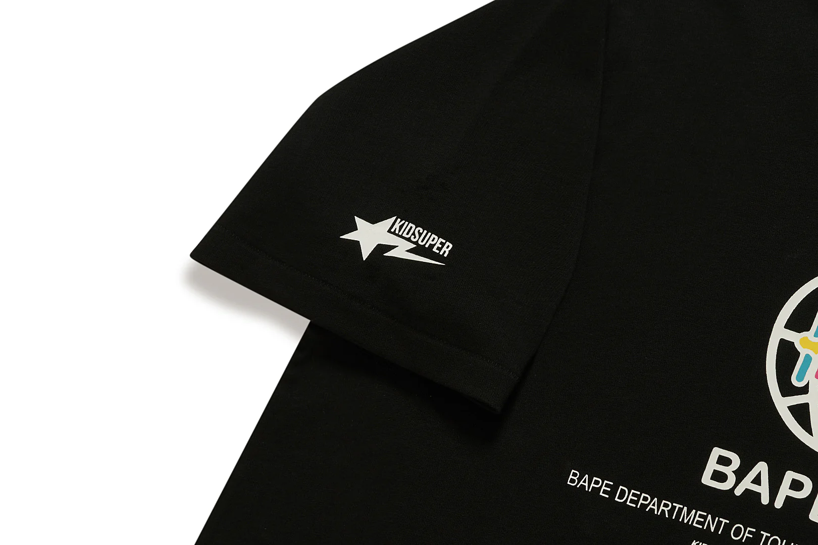 BAPE X KIDSUPER BAPEISM LOGO TEE - Image 5