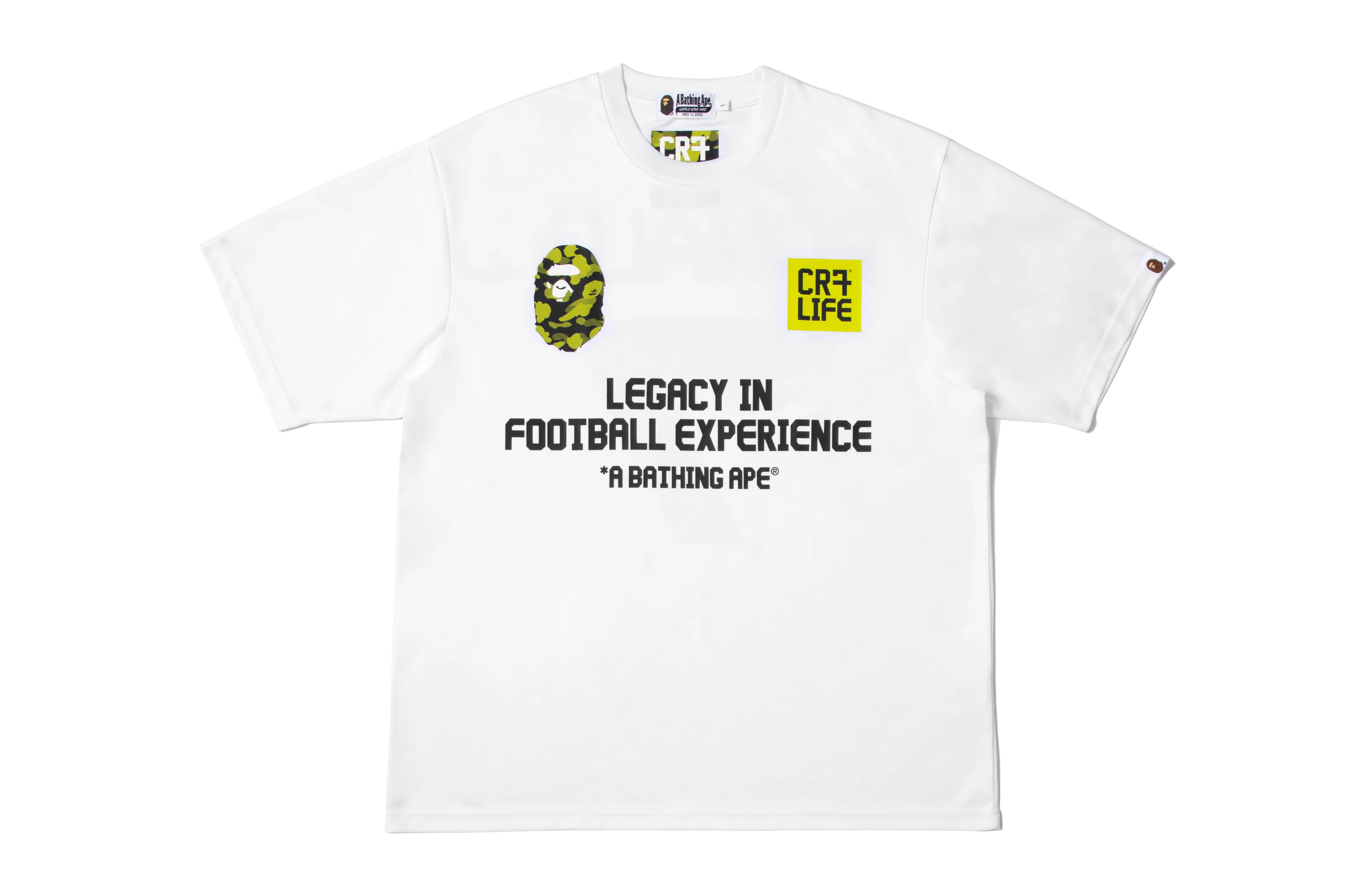 BAPE X CR7 LIFE MULTI LOGO POLY RELAXED FIT JERSEY - Image 4