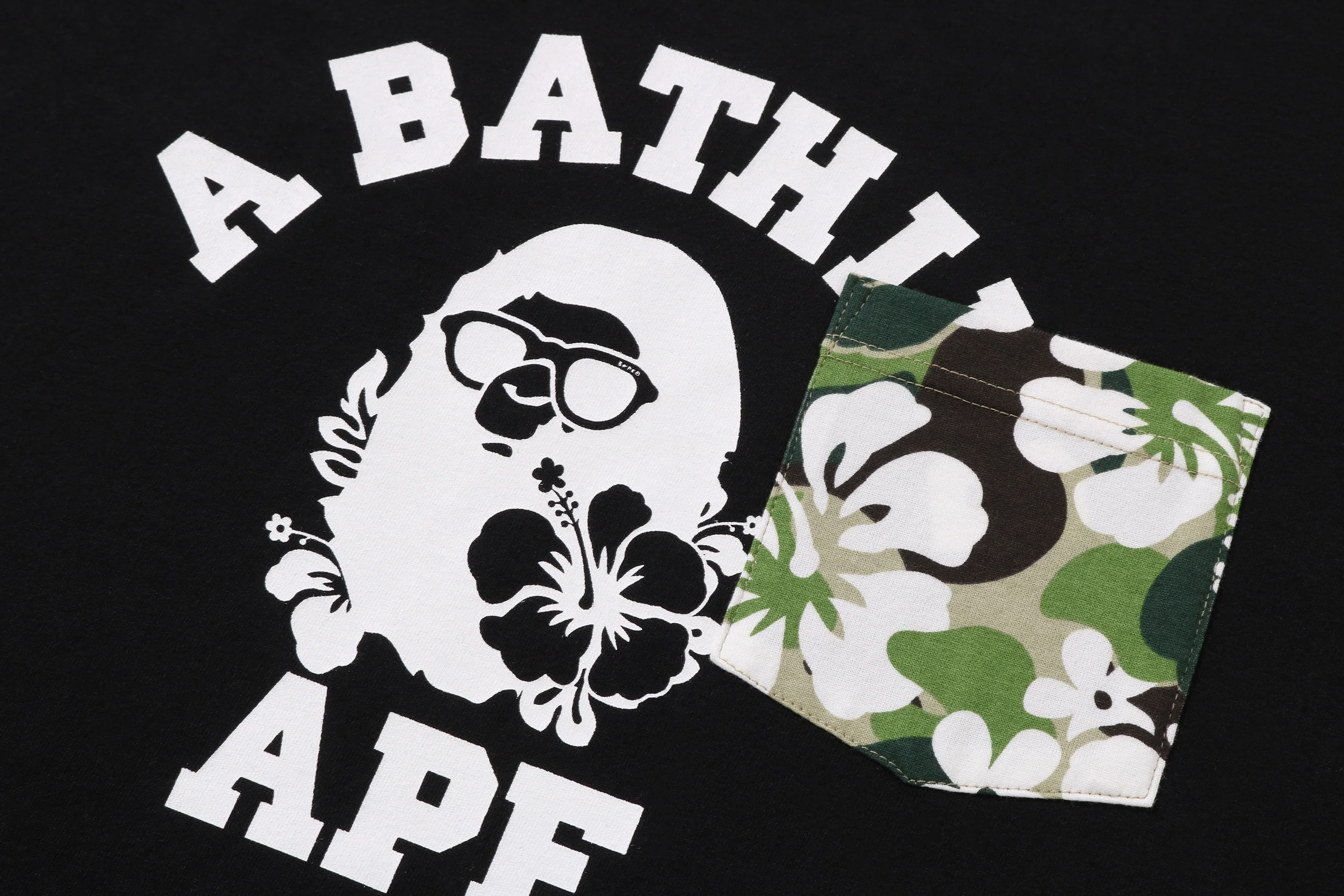 ABC RESORT CAMO POCKET COLLEGE TEE - Image 3