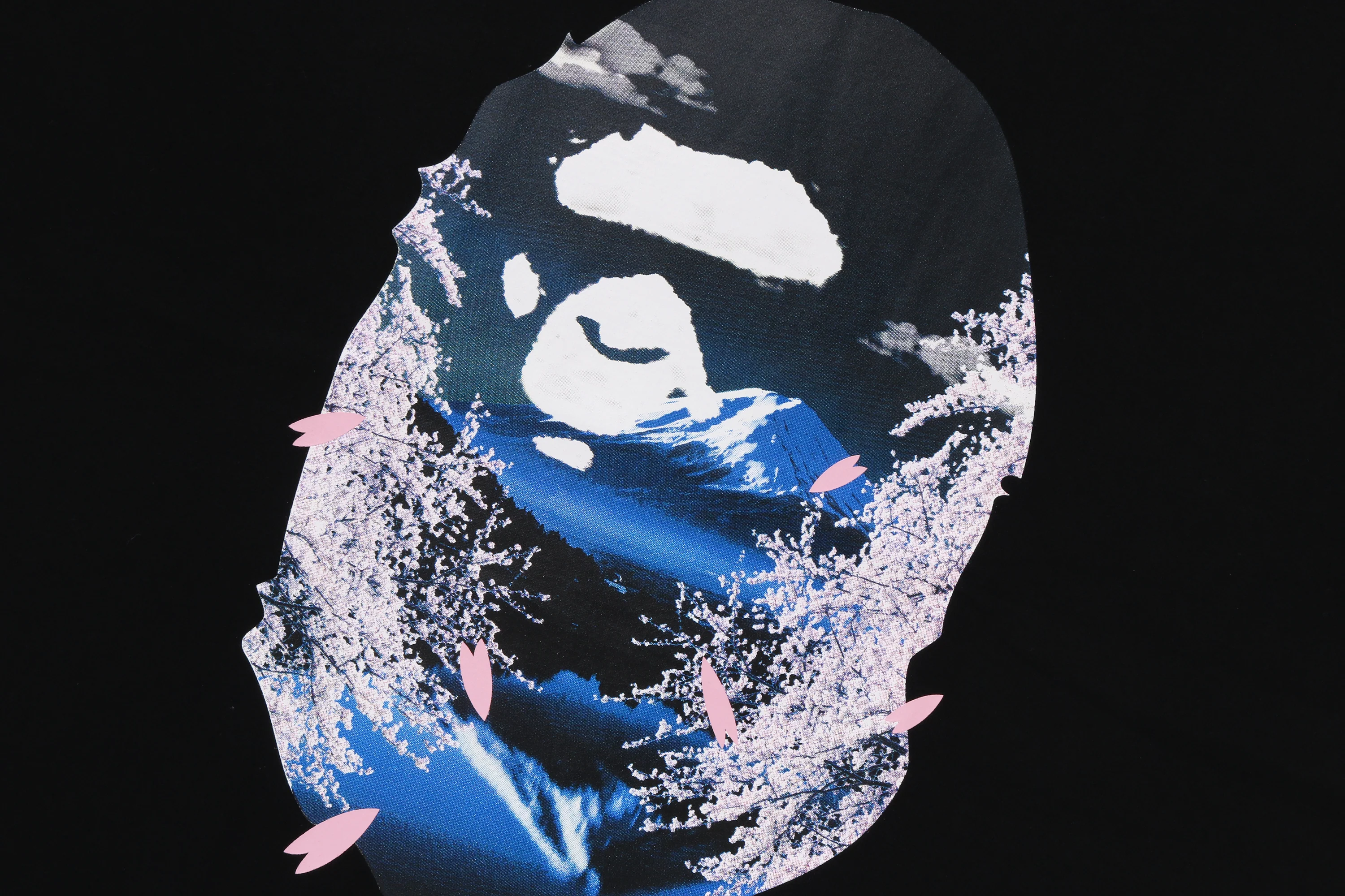 SAKURA PHOTO APE HEAD TEE - Image 3