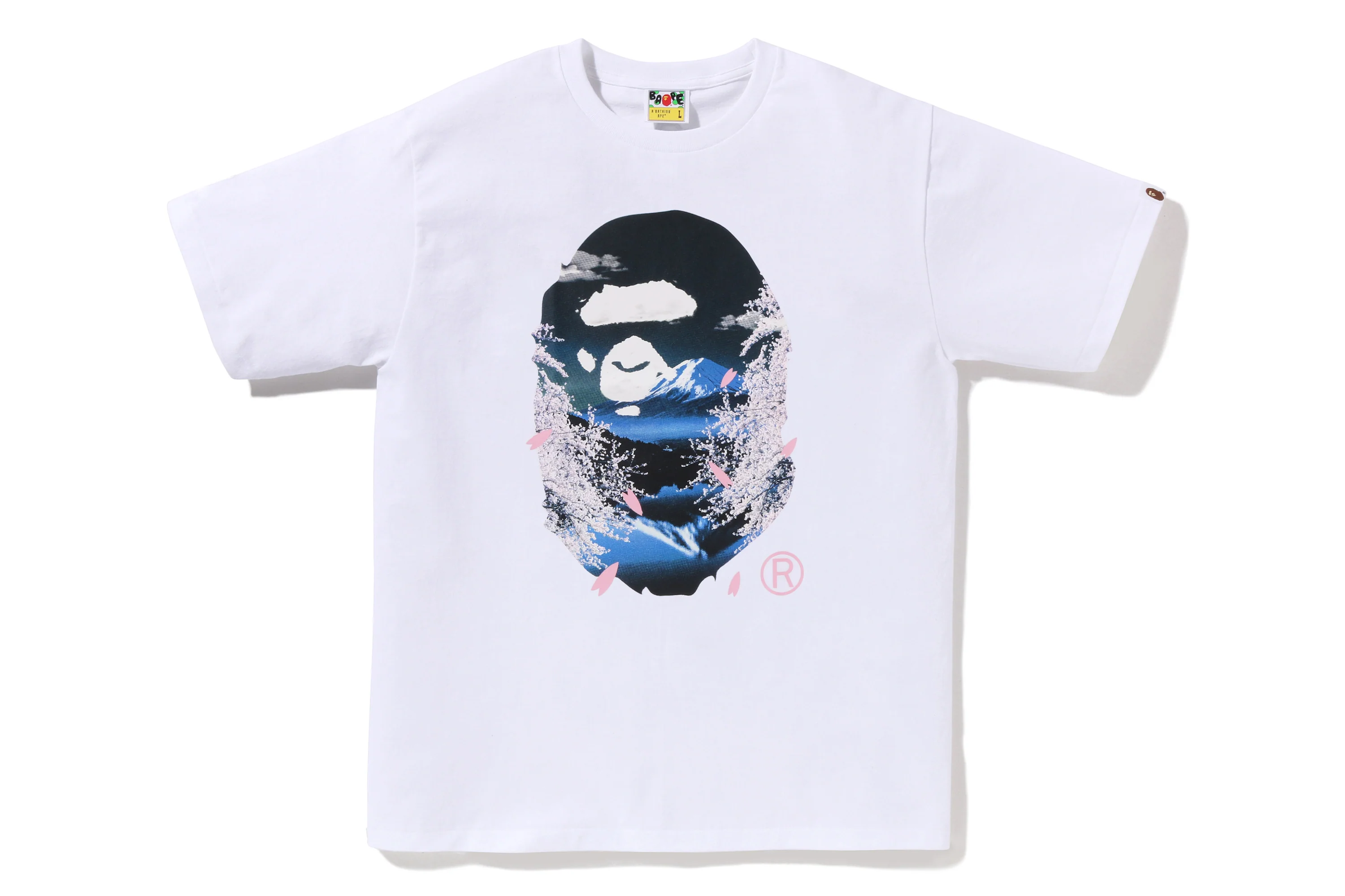 SAKURA PHOTO APE HEAD TEE - Image 5