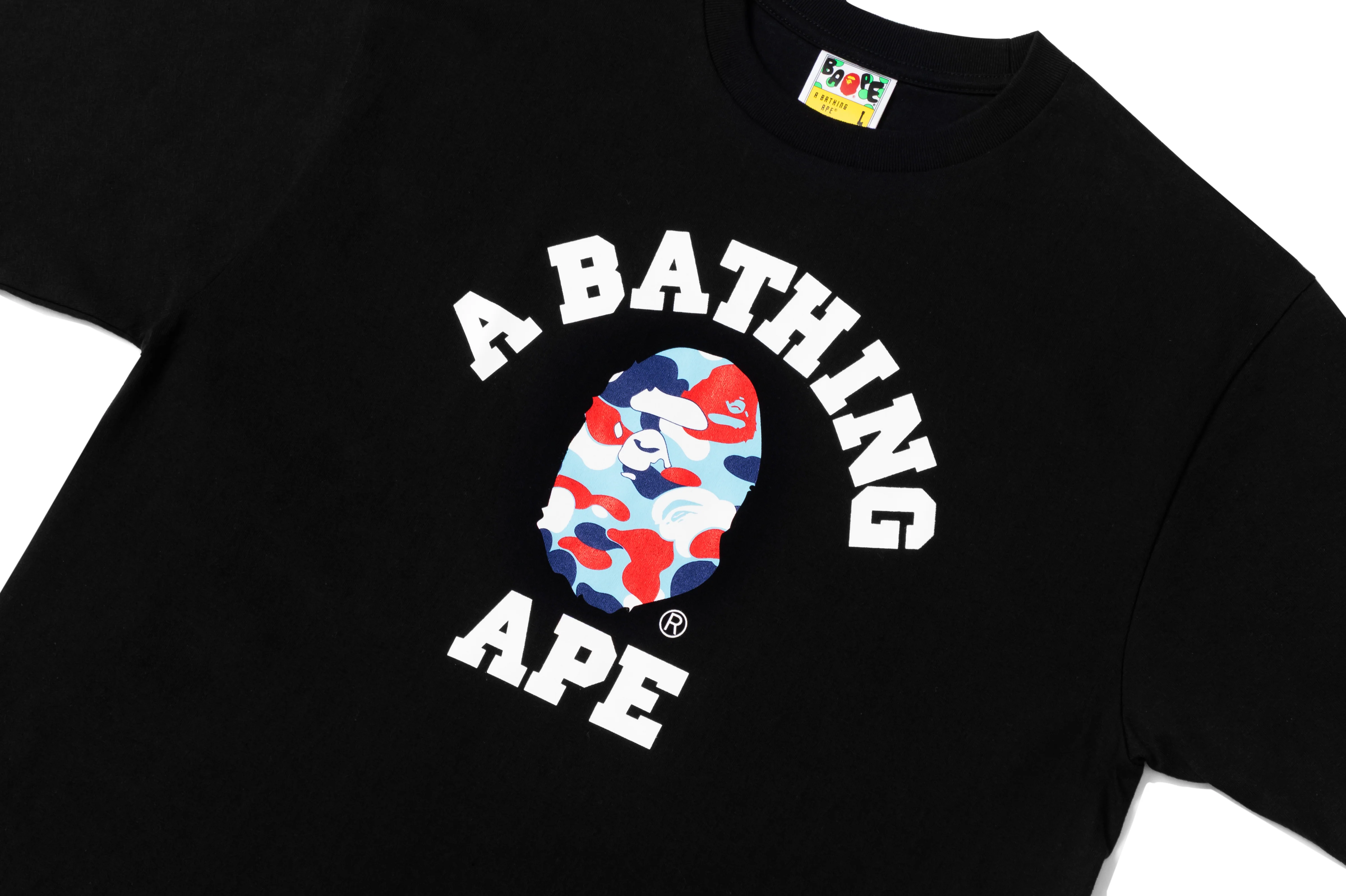 BAPE STORE PARIS 6TH ANNIV. COLLEGE TEE - Image 2
