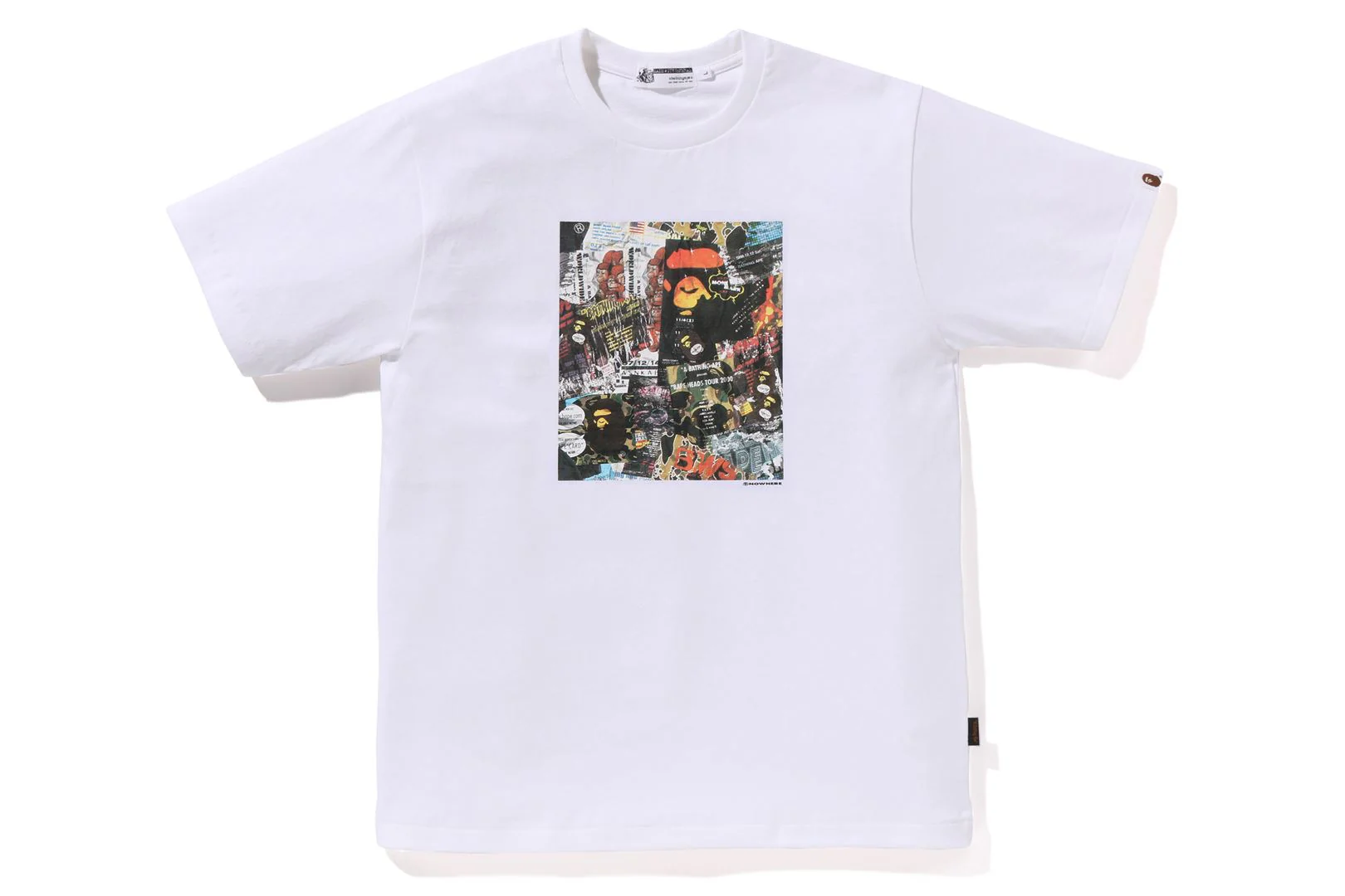 BAPE FLYER PATTERN PRINT TEE MENS - Image 8