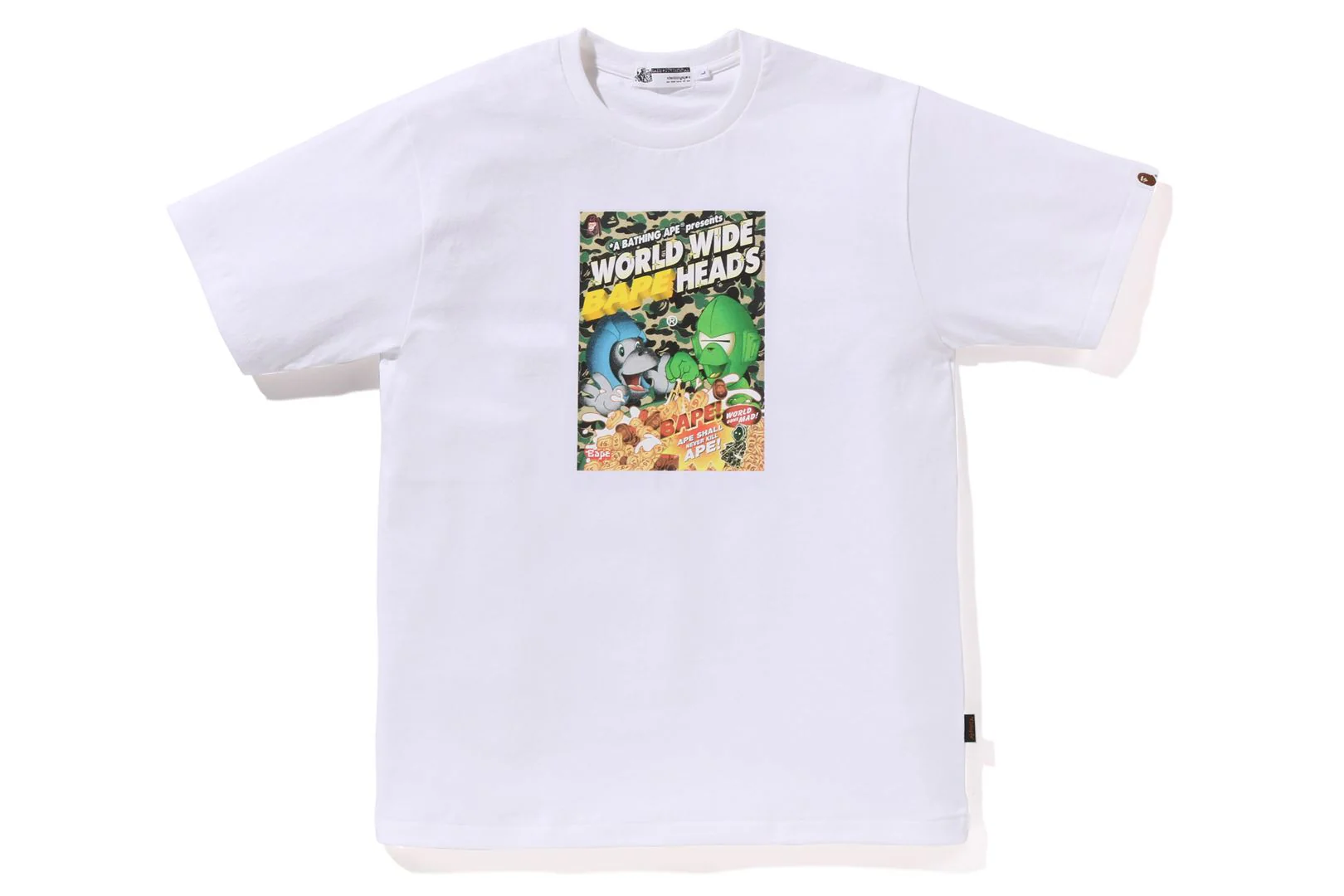 BAPE HEADS FLYER TEE MENS - Image 7