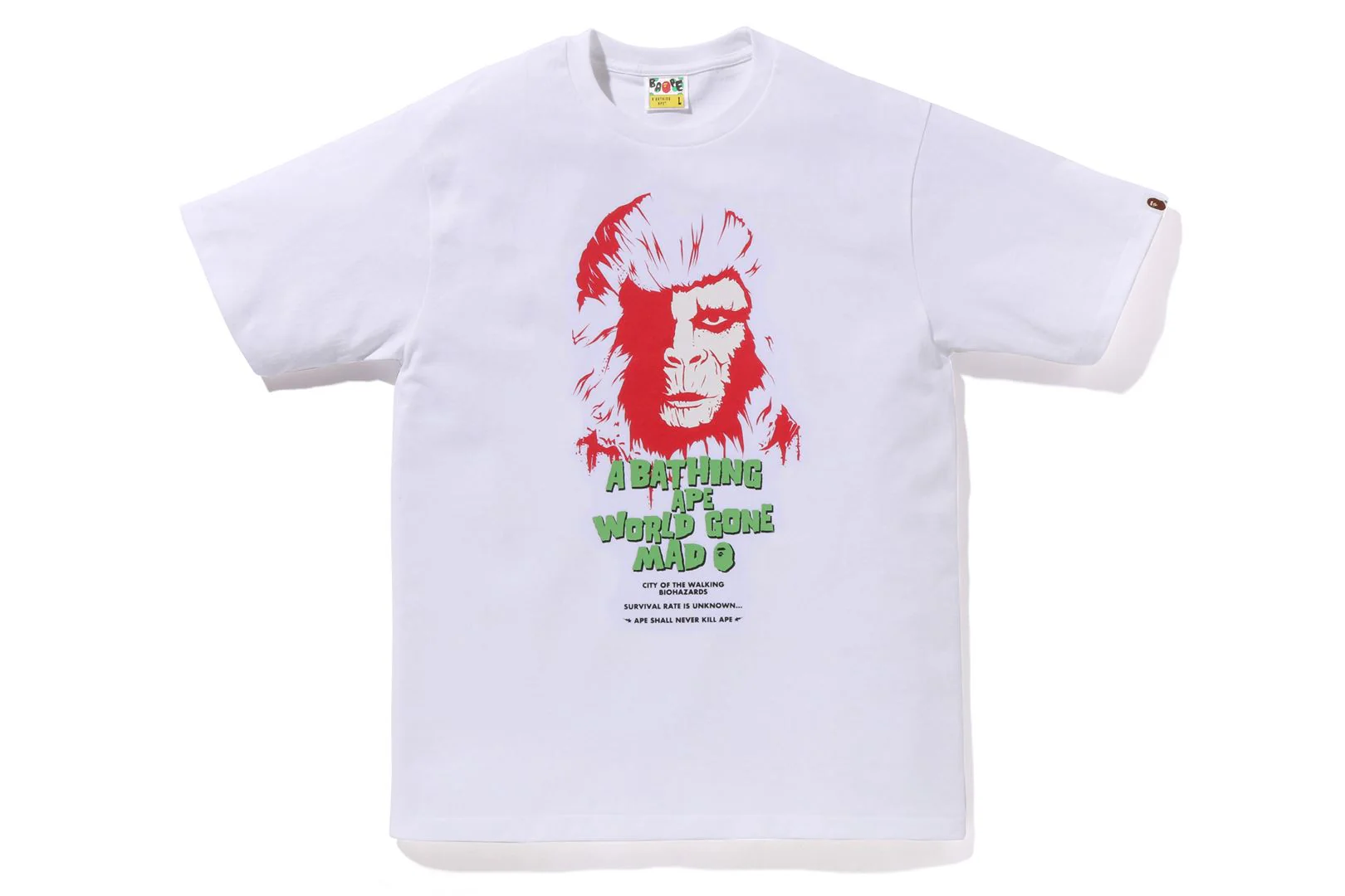 BAPE HORROR TEE #1 MENS - Image 5