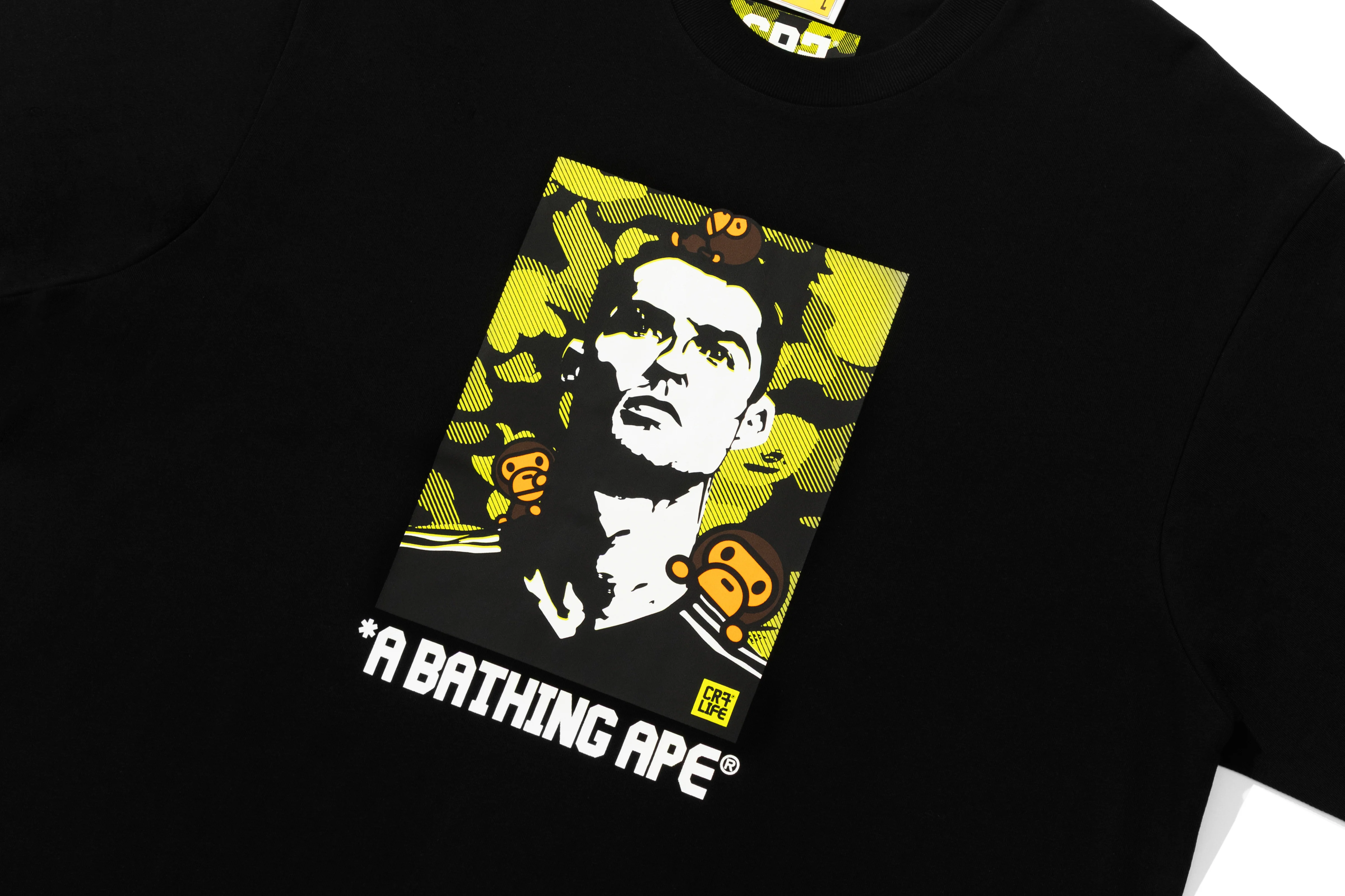 BAPE X CR7 LIFE BABY MILO RELAXED FIT TEE #1 - Image 2