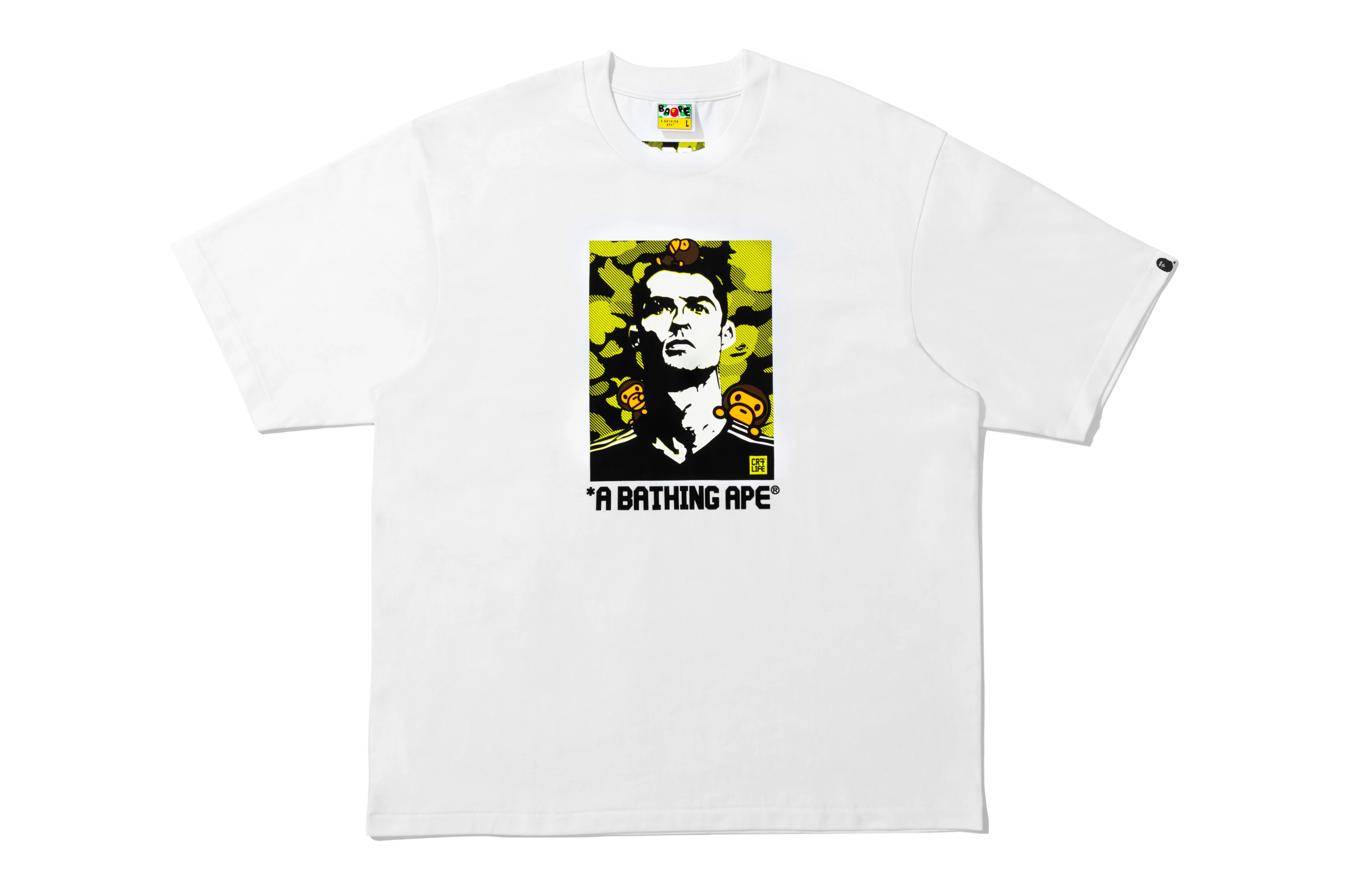 BAPE X CR7 LIFE BABY MILO RELAXED FIT TEE #1 - Image 4