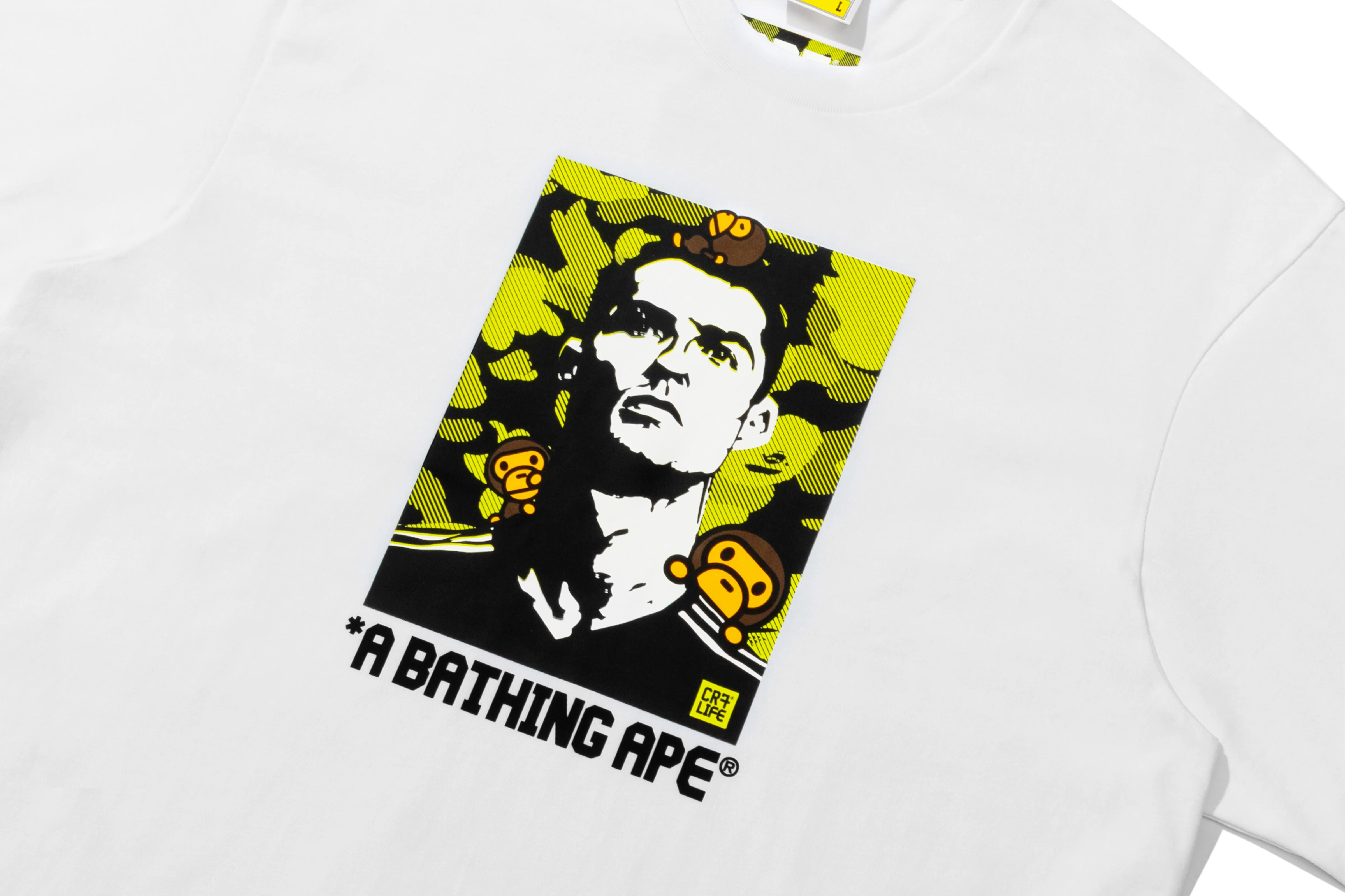 BAPE X CR7 LIFE BABY MILO RELAXED FIT TEE #1 - Image 5