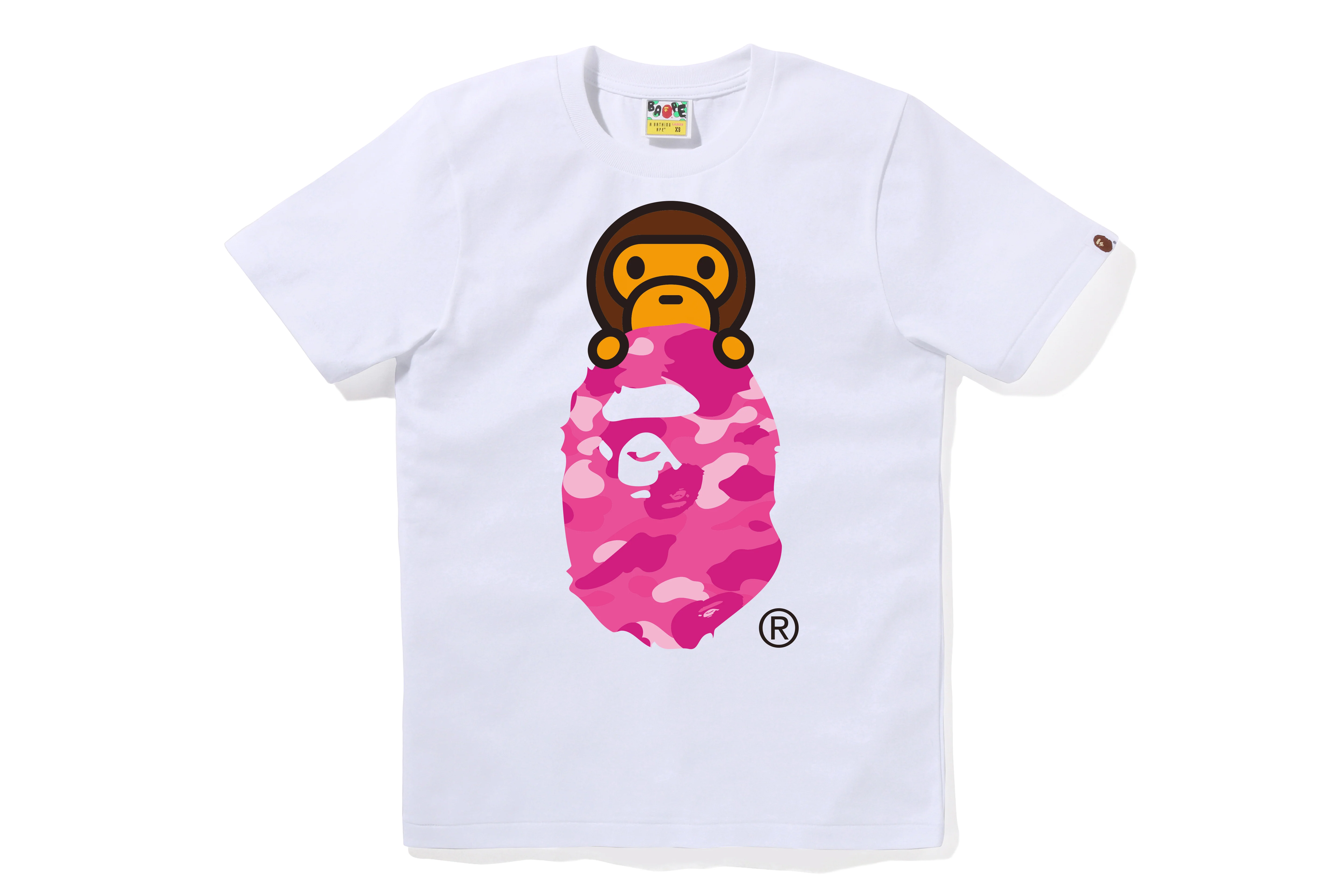 COLOR CAMO MILO ON APE HEAD TEE LADIES - Image 4