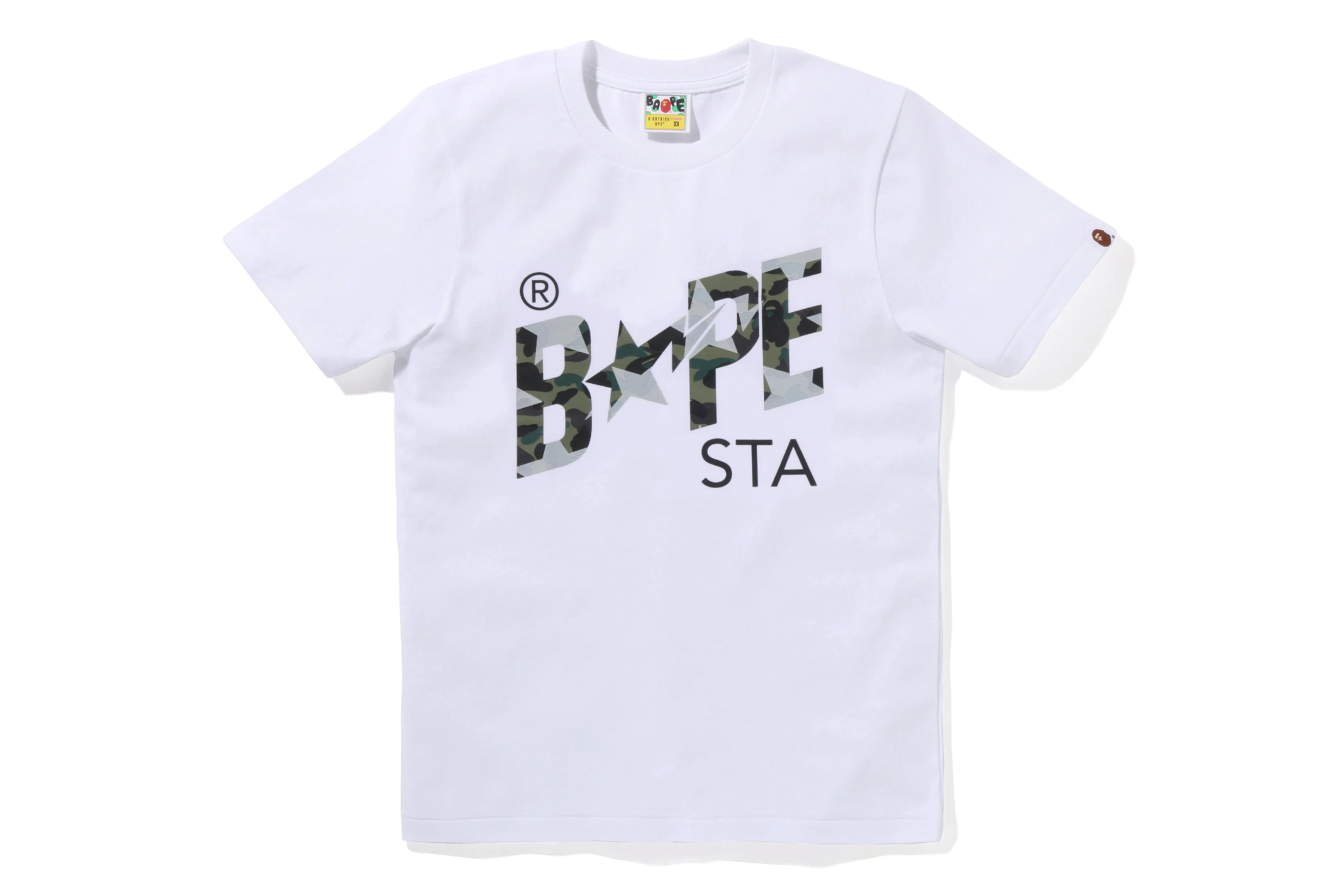 STA OVER PRINT 1ST CAMO BAPE STA TEE LADIES - Image 3