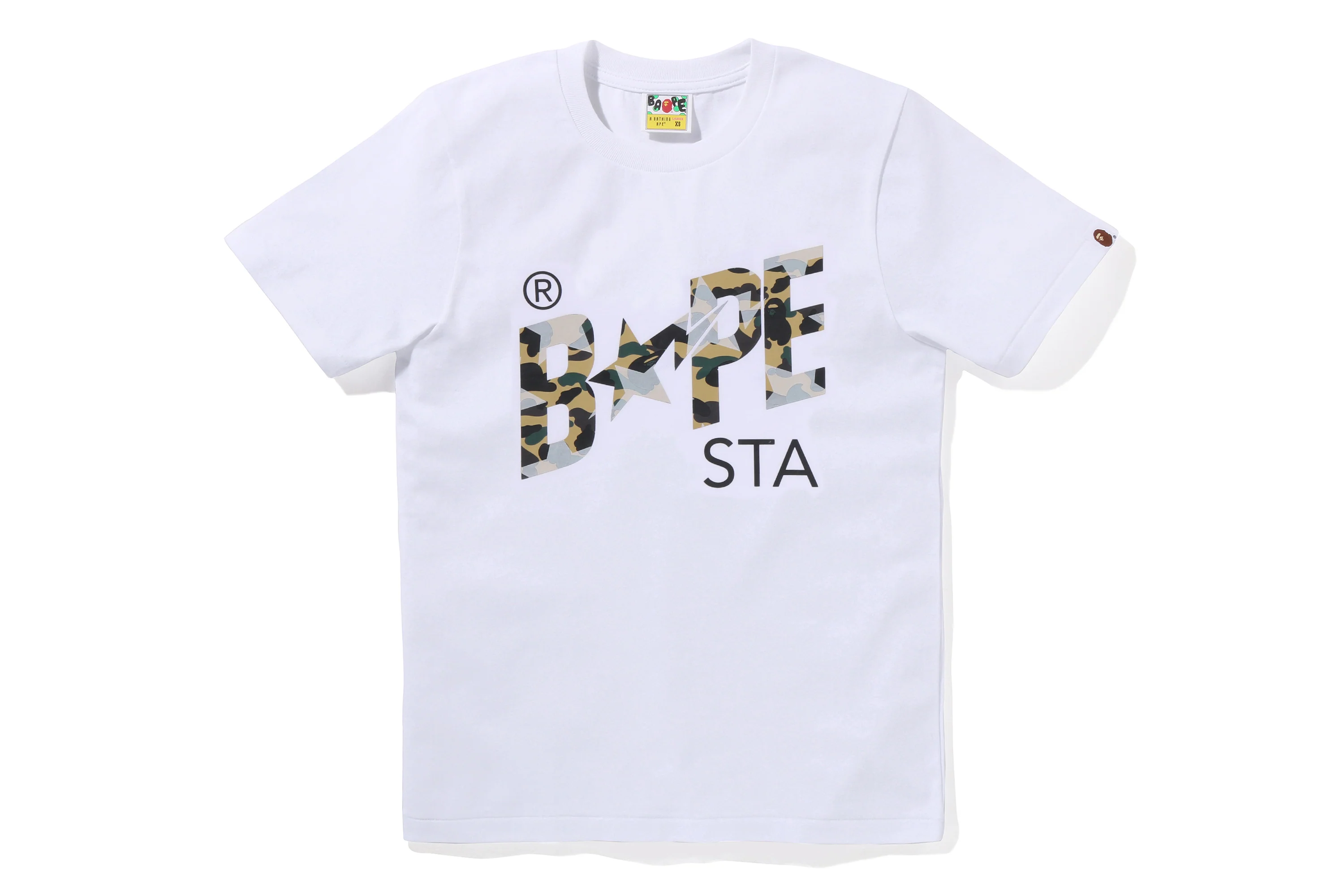 STA OVER PRINT 1ST CAMO BAPE STA TEE LADIES - Image 4