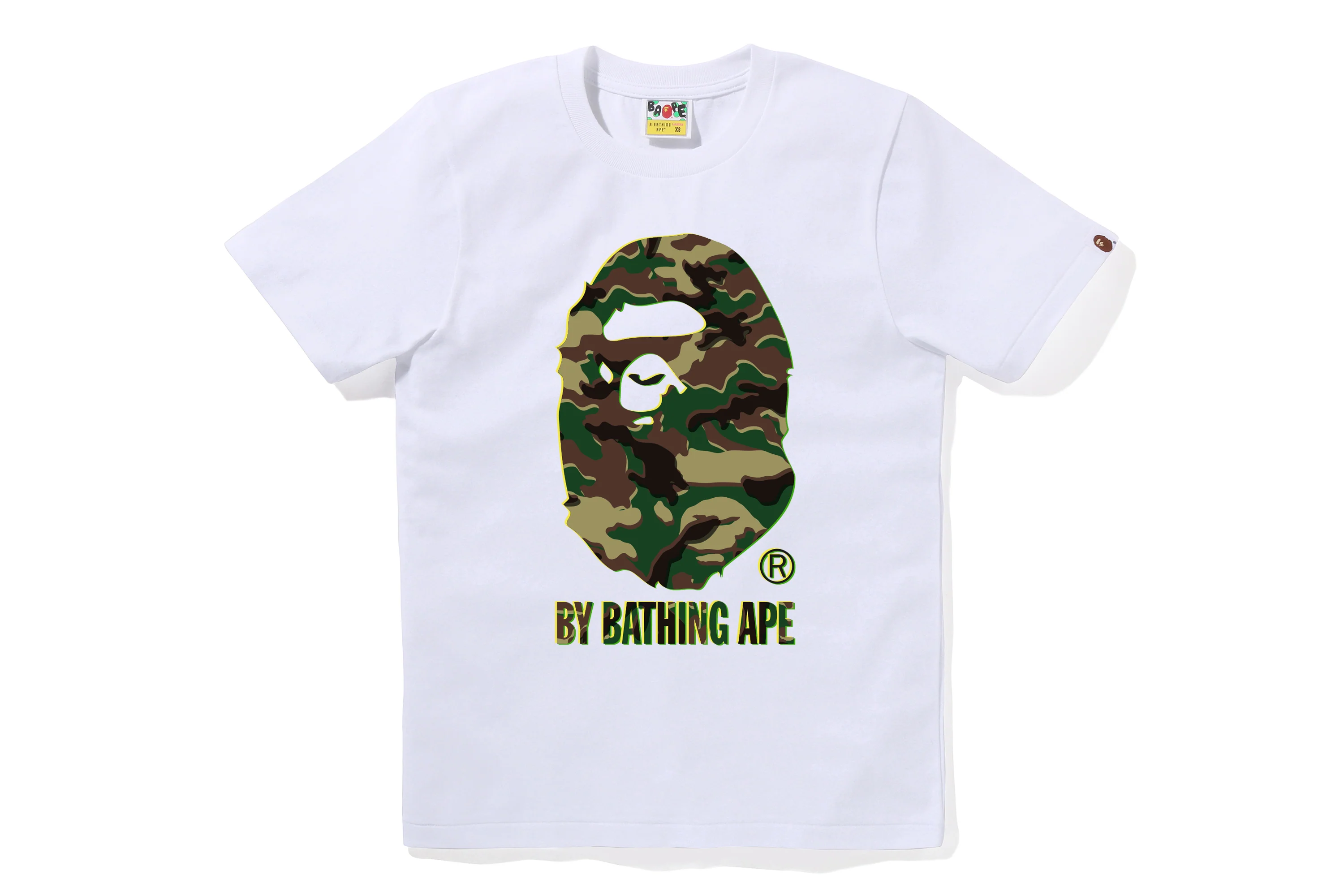 GLITCH WOODLAND CAMO BY BATHING APE TEE LADIES - Image 3
