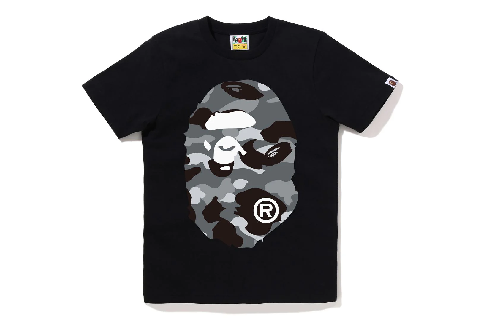 1ST CAMO BIG APE HEAD TEE LADIES