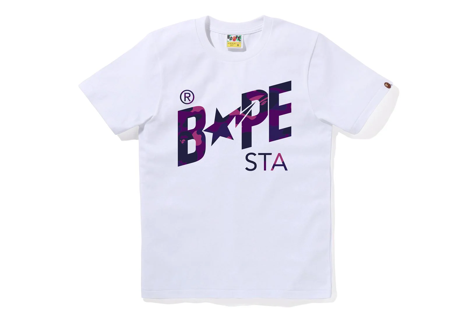 COLOR CAMO BAPE STA LOGO TEE LADIES - Image 3
