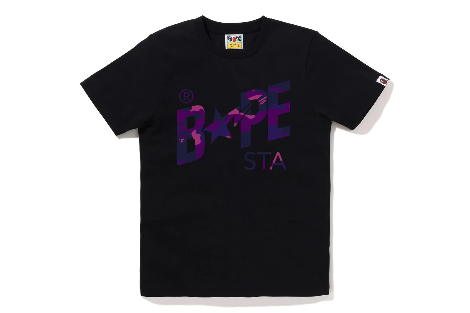 COLOR CAMO BAPE STA LOGO TEE LADIES - Image 7