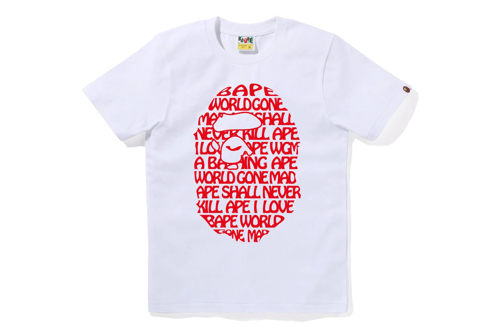 TEXT APE HEAD TEE LADIES - Image 3
