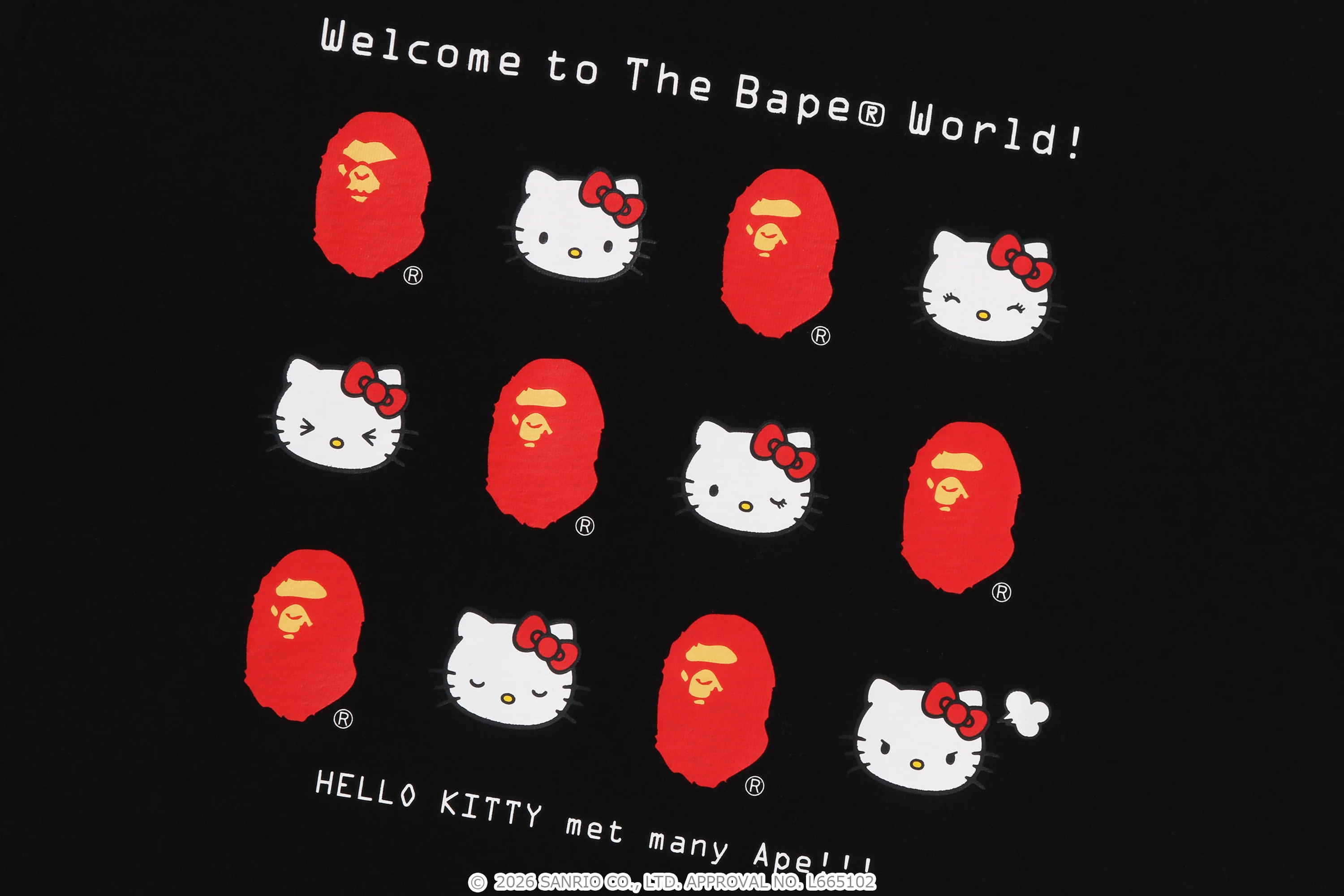 BAPE X HELLO KITTY TEE - Image 4