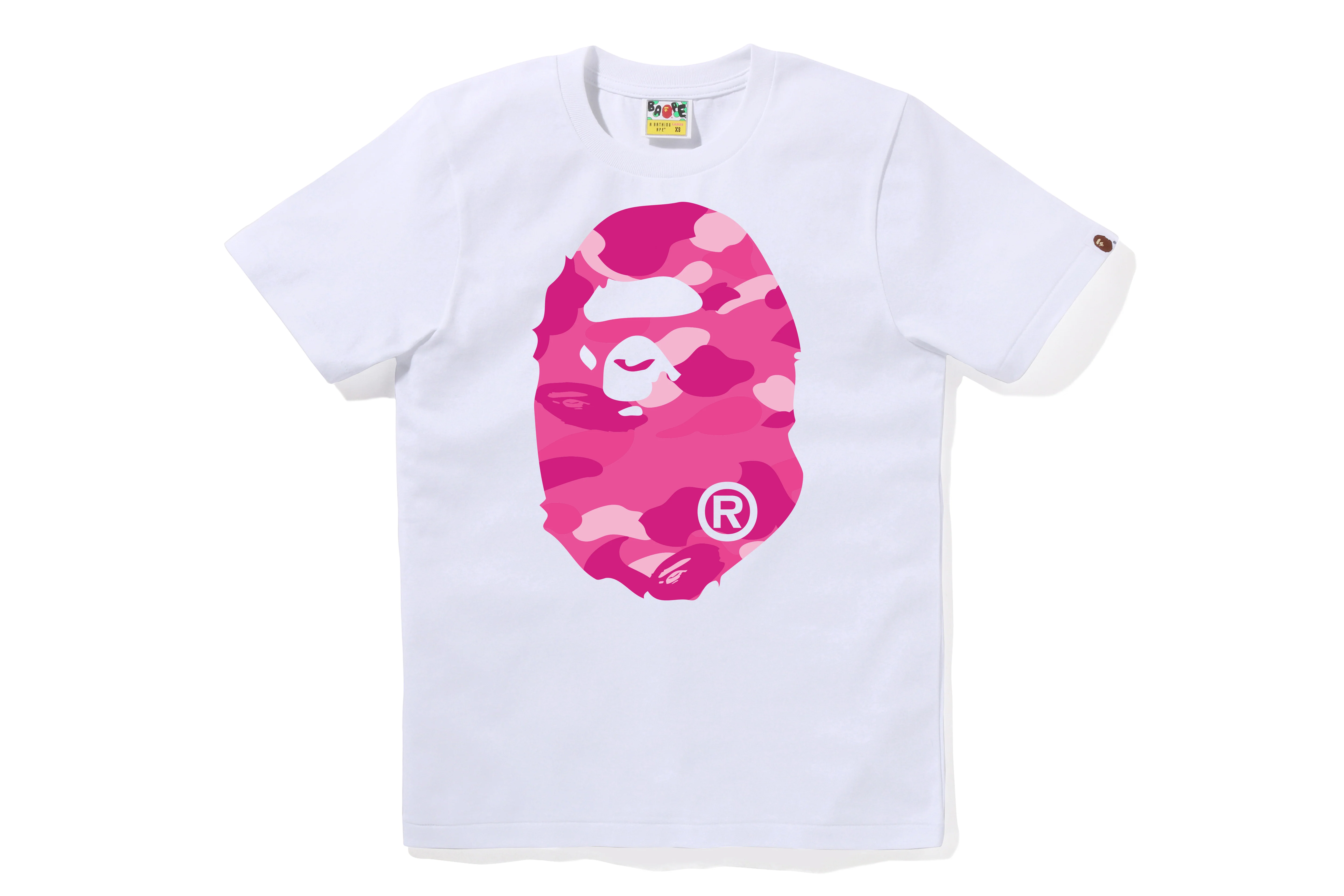 COLOR CAMO BIG APE HEAD TEE LADIES - Image 7